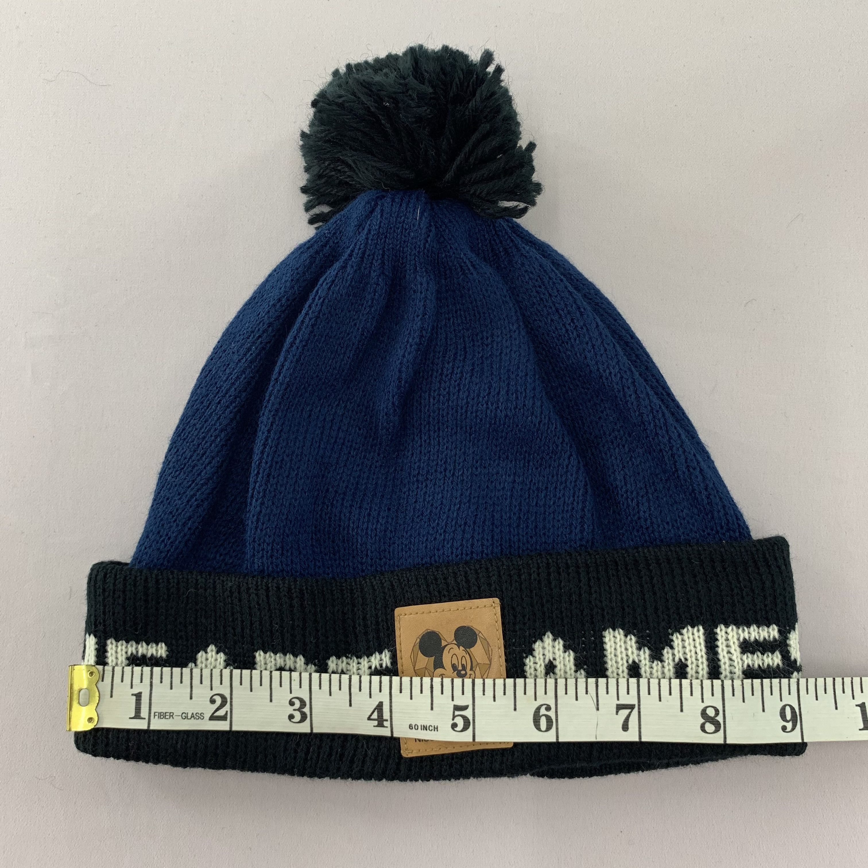 Disney Vintage 90s Nisseki Racer 100 Walt Disney Beanie hat Size ONE SIZE - 8 Thumbnail