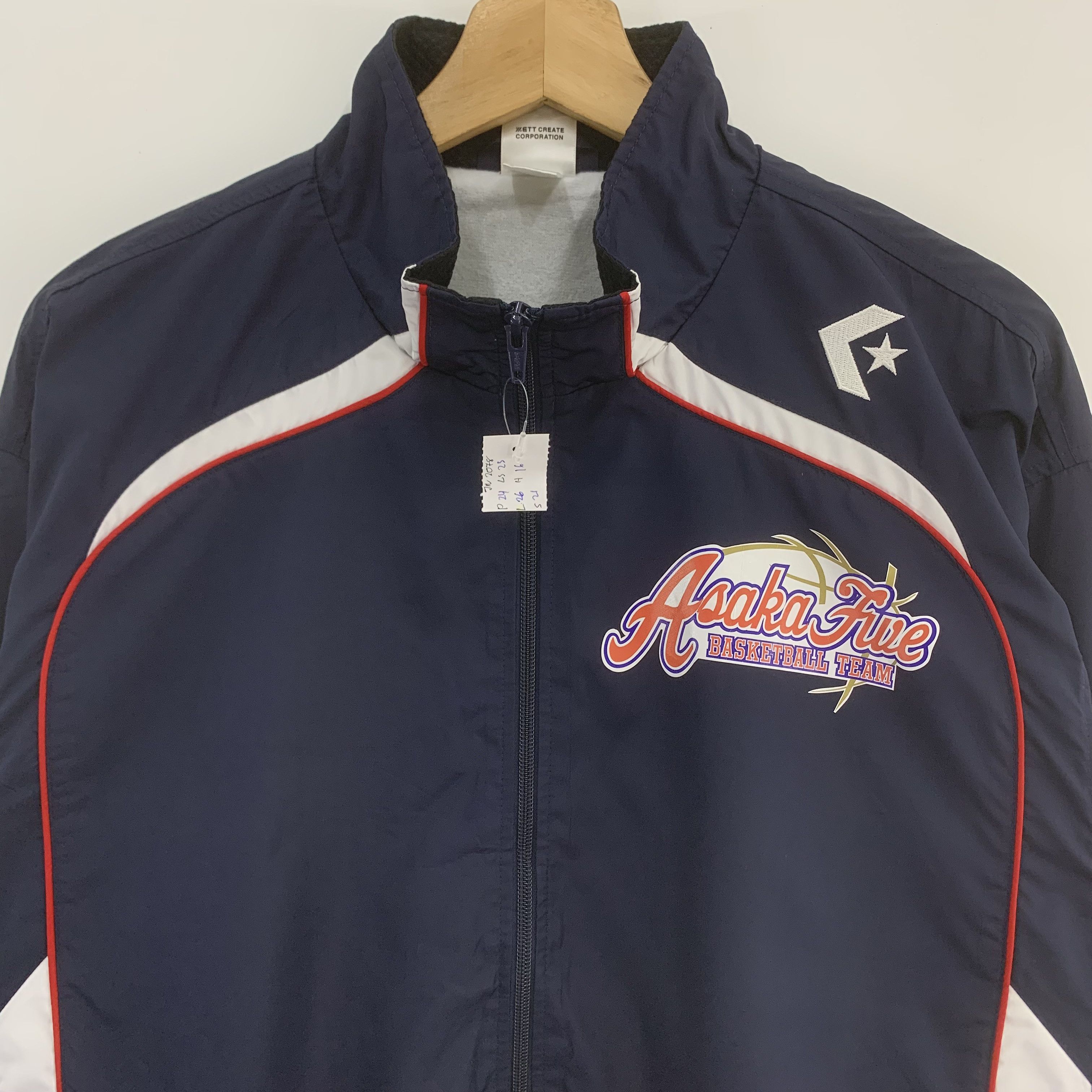 Converse Vintage 90s Converse Windbreaker Jacket Size US M / EU 48-50 / 2 - 3 Thumbnail