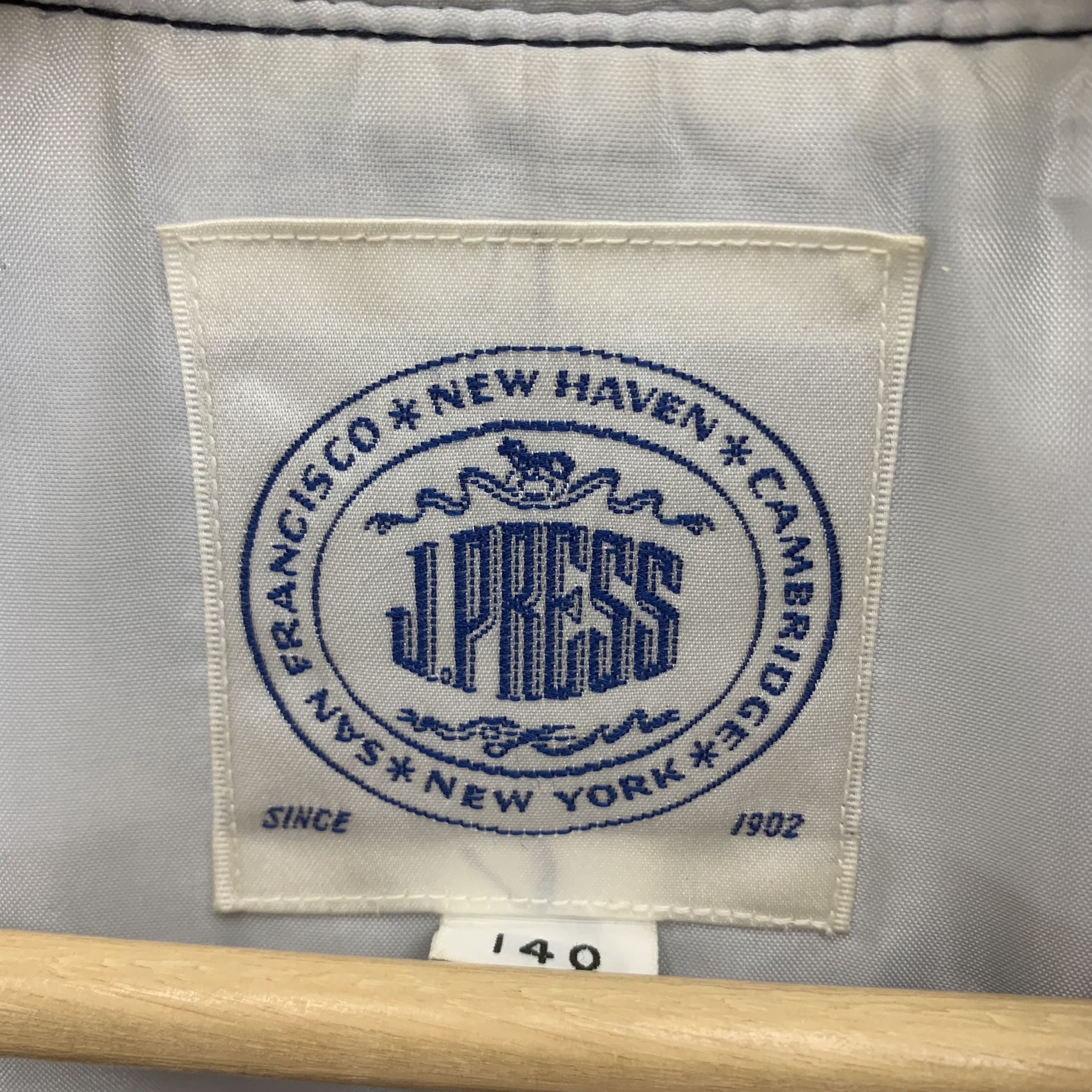 J. Press Vintage 90s J. Press American Spirits Windbreaker Jacket Size US S / EU 44-46 / 1 - 8 Thumbnail