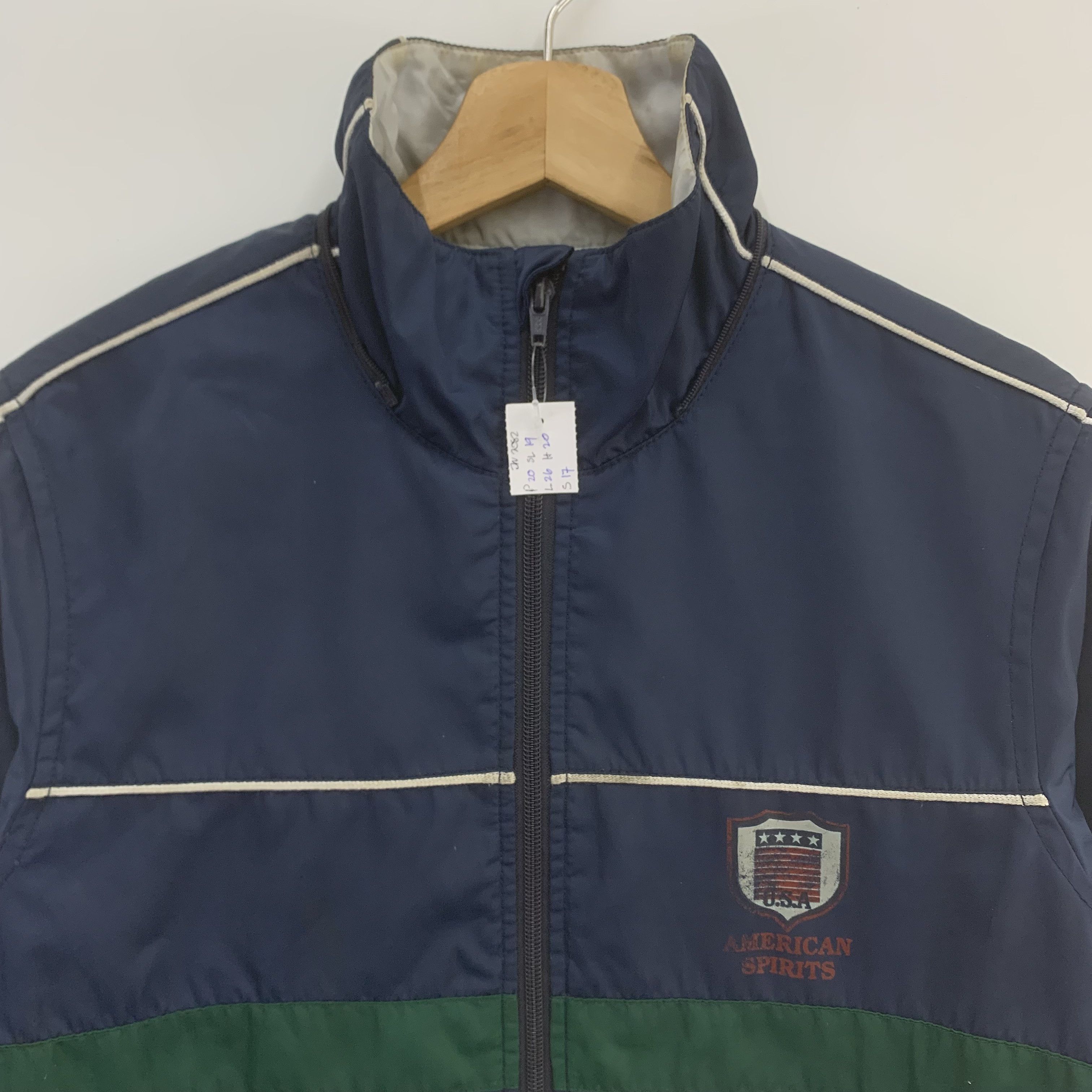 J. Press Vintage 90s J. Press American Spirits Windbreaker Jacket Size US S / EU 44-46 / 1 - 3 Thumbnail
