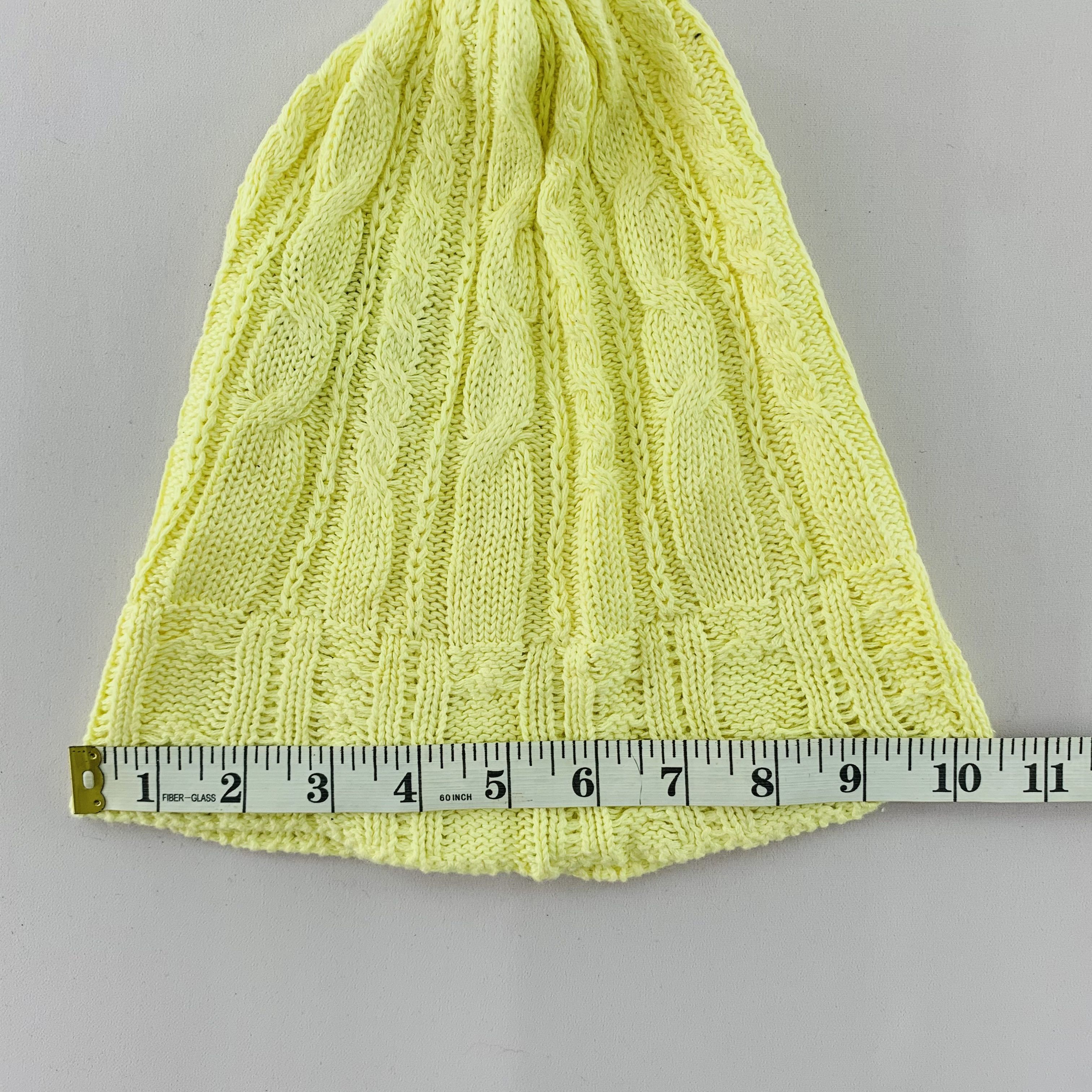 Handmade Vintage Beanie Knitted Size ONE SIZE - 5 Thumbnail