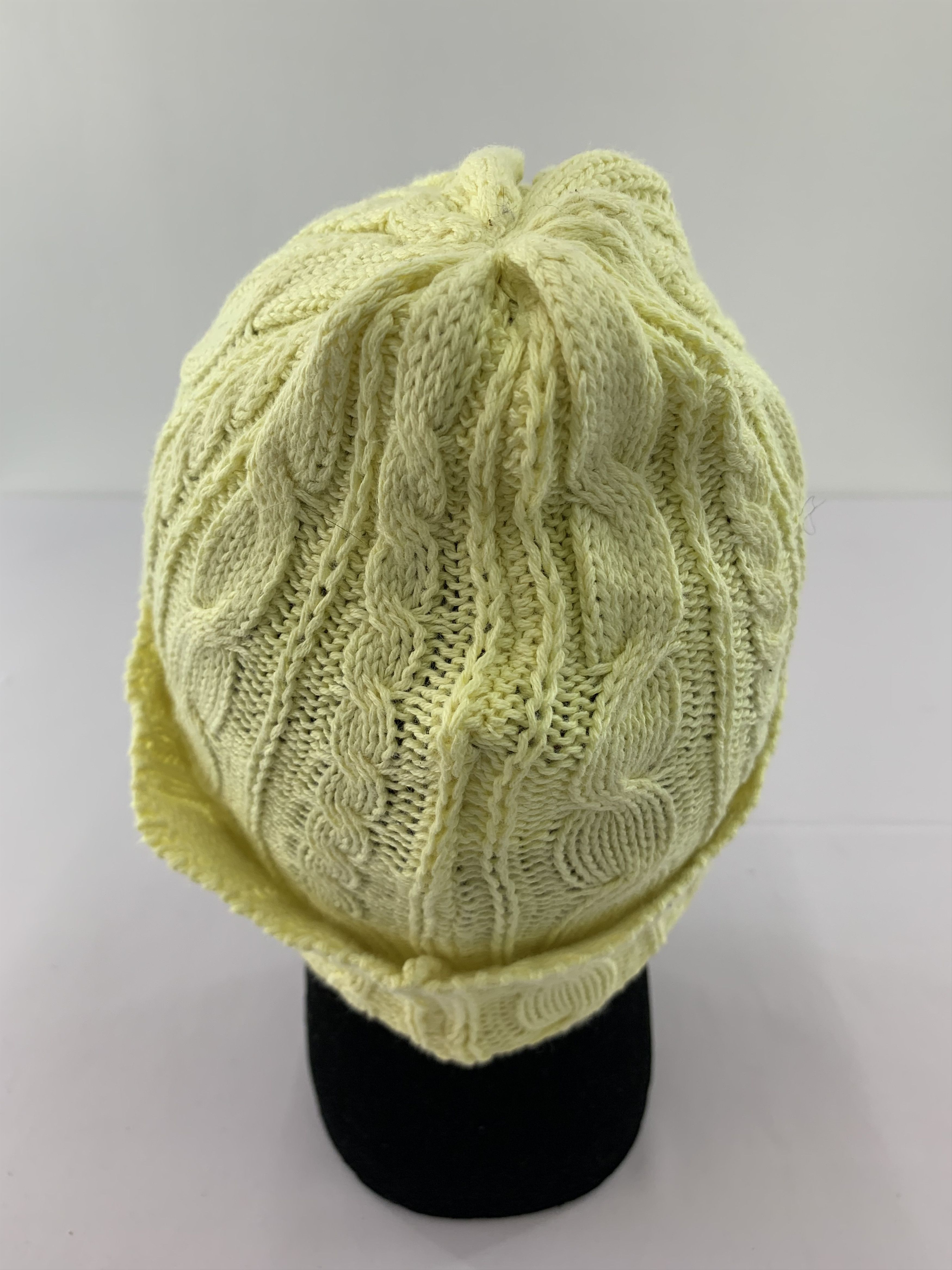Handmade Vintage Beanie Knitted Size ONE SIZE - 4 Thumbnail