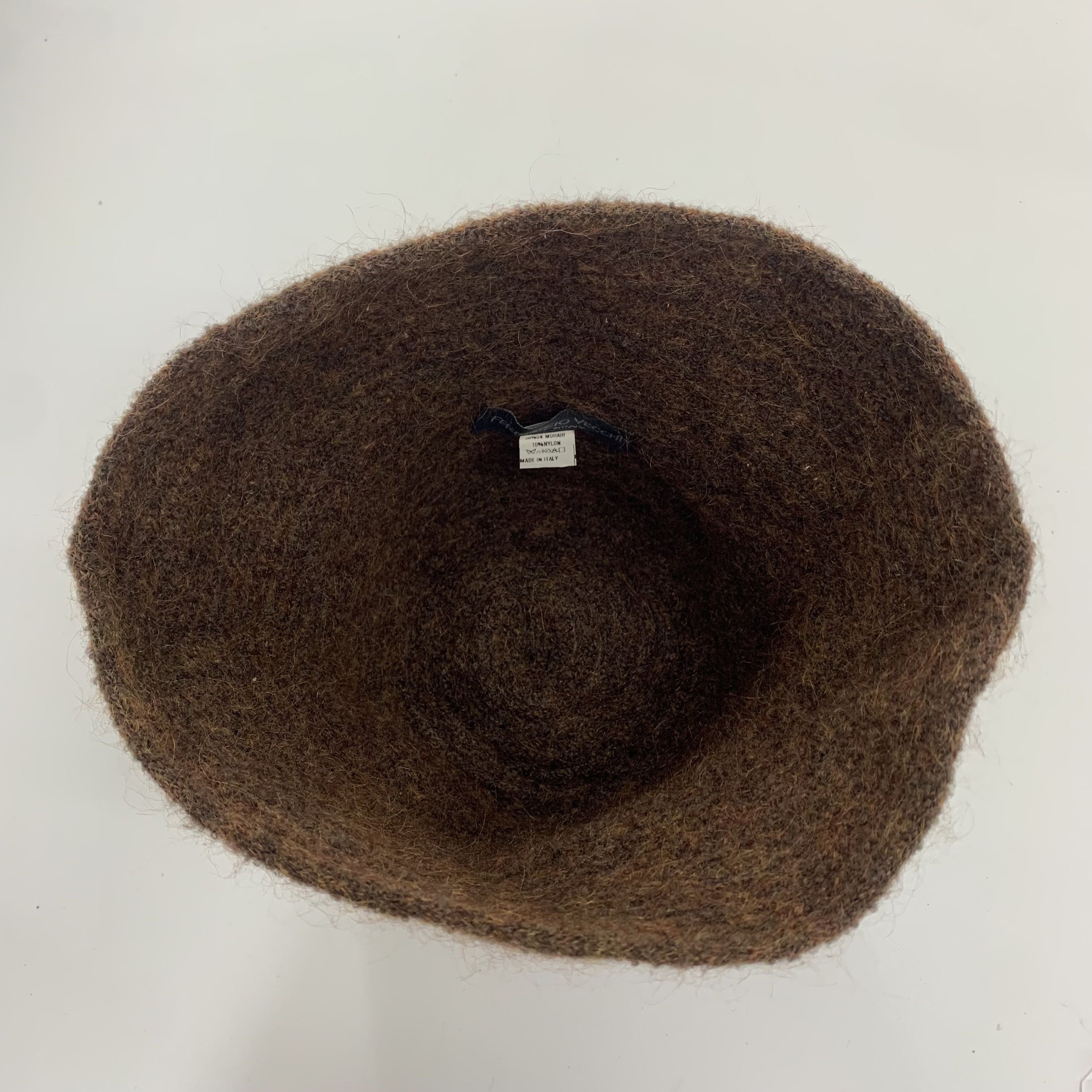 Japanese Brand Ferruccio Vecchi Wool Mohair Hat Size ONE SIZE - 6 Thumbnail