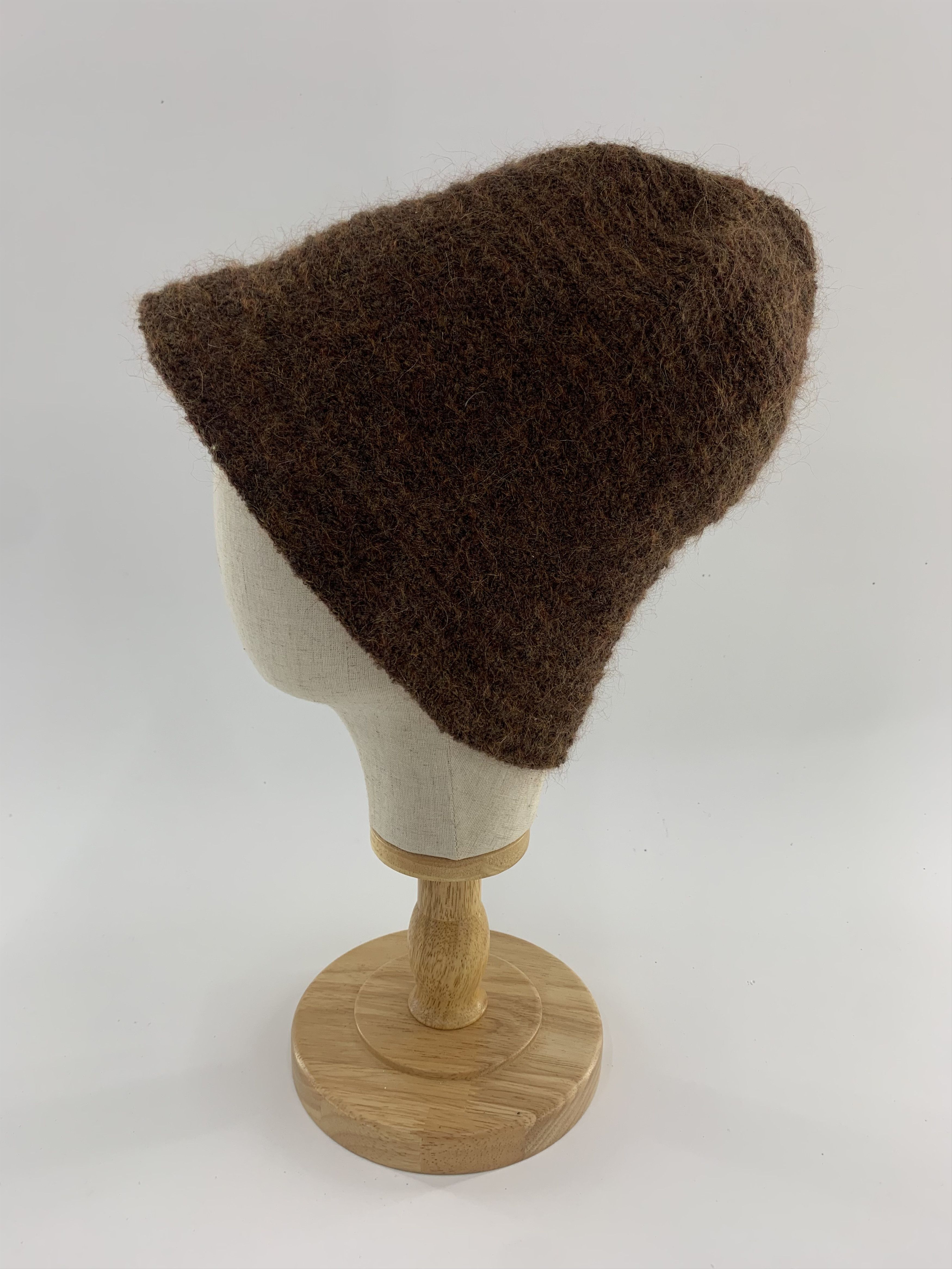 Japanese Brand Ferruccio Vecchi Wool Mohair Hat Size ONE SIZE - 1 Thumbnail