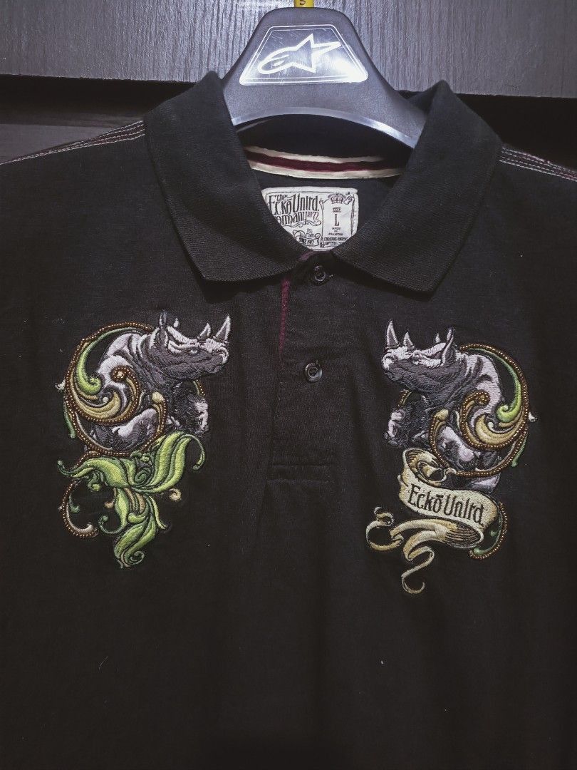 Ecko Unltd. × Vintage Ecko unltd x sukajan polo shirt y2k Size US L / EU 52-54 / 3 - 2 Thumbnail