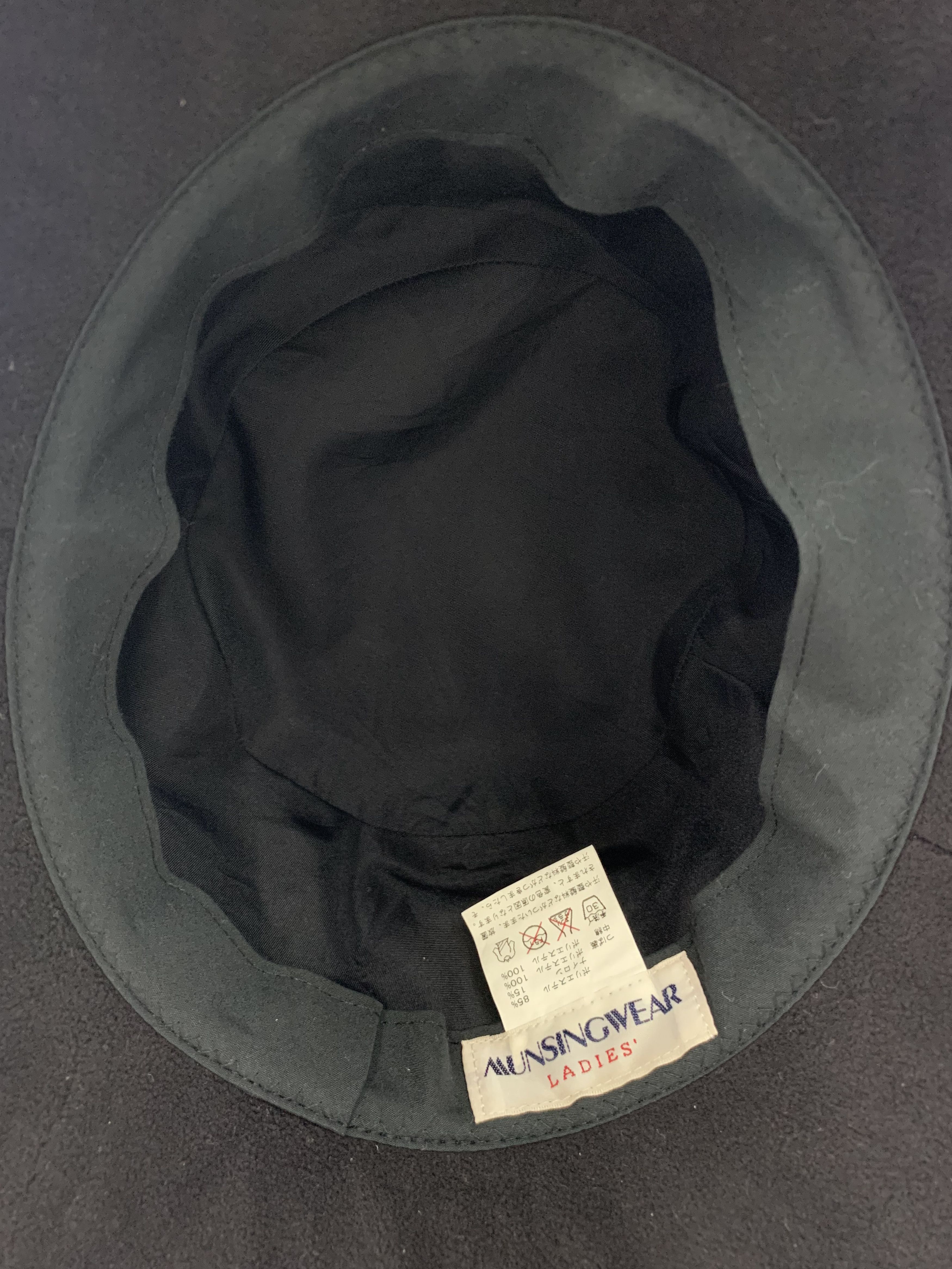 Japanese Brand Munsing Wear Quilted Bucket Hat - SS1063 Size ONE SIZE - 6 Thumbnail