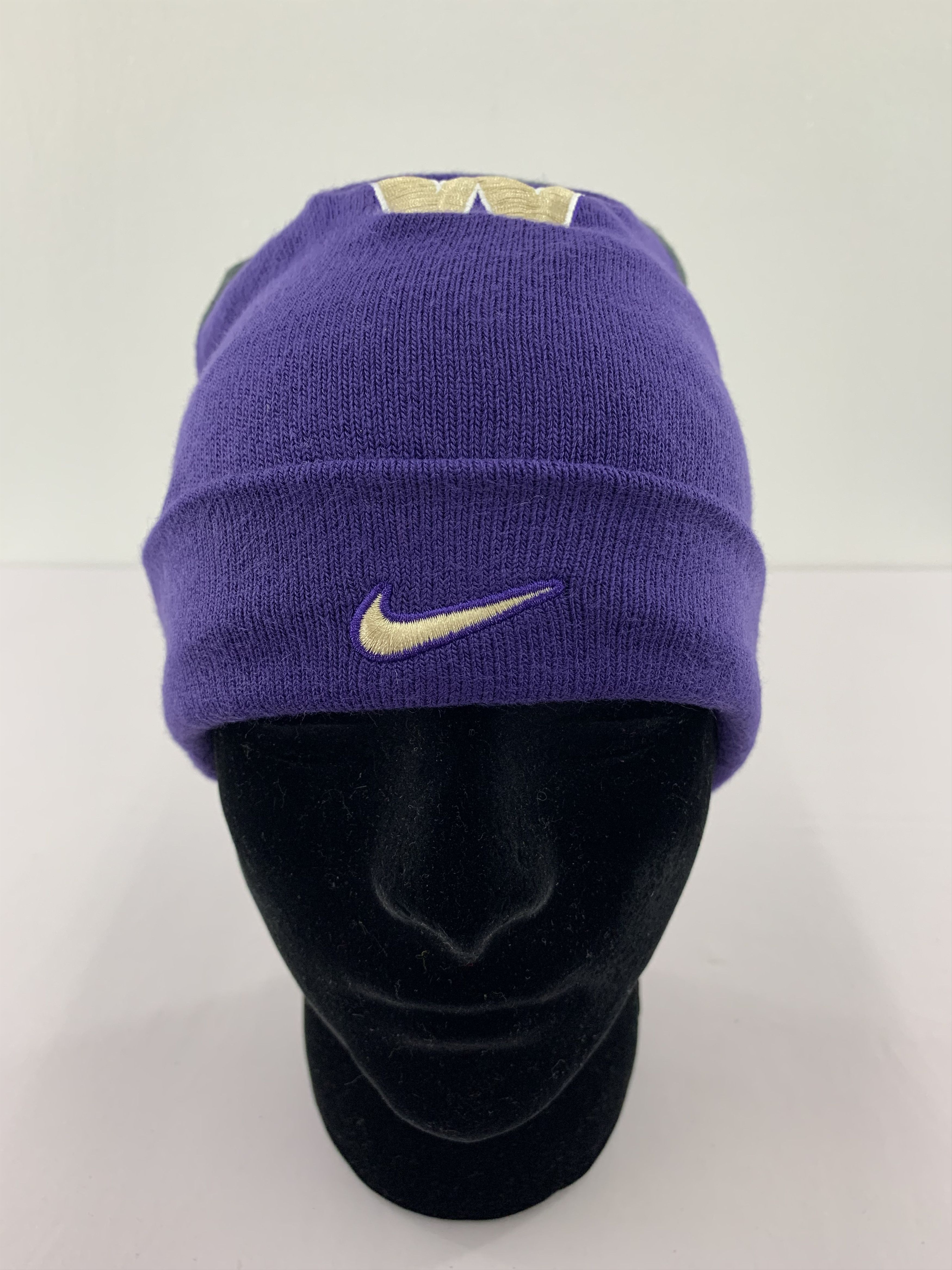 Nike Nike W Embroidered Logo Beanie Size ONE SIZE - 3 Thumbnail