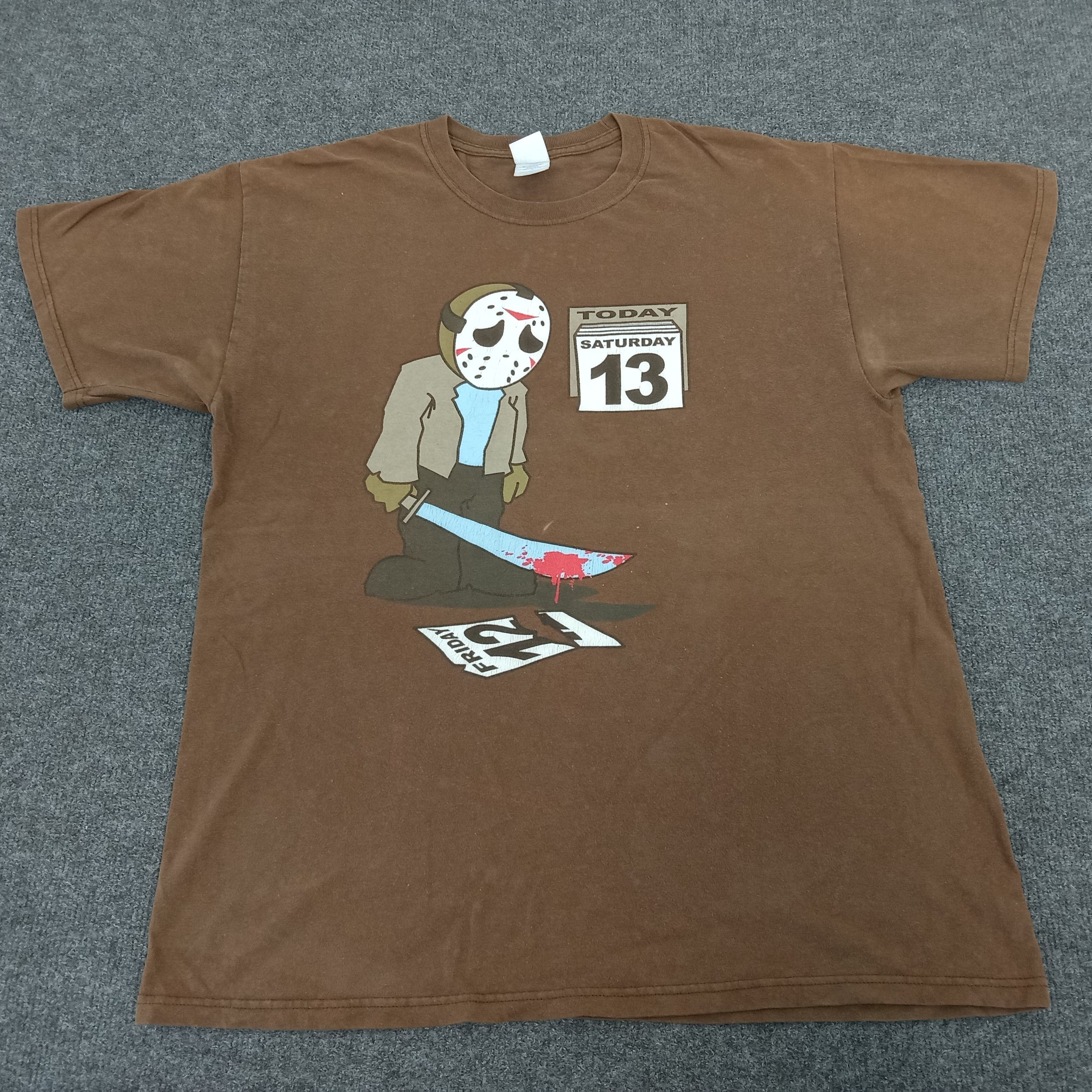 Vintage Friday The 13th Horror Thriller Movie Tshirt Size US L / EU 52-54 / 3 - 1 Thumbnail