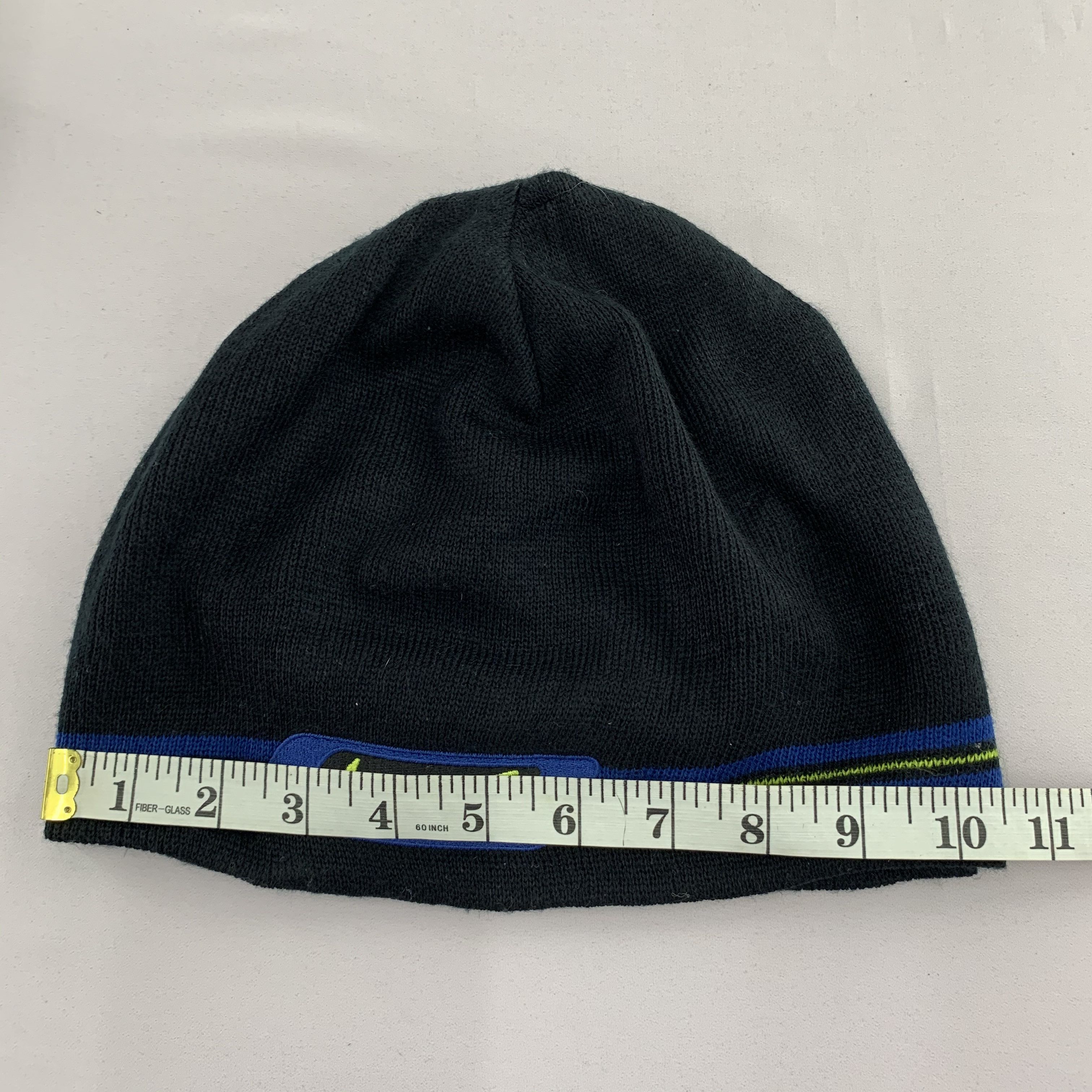 Nike Vintage 90s Nike Beanie Hat Size ONE SIZE - 5 Thumbnail