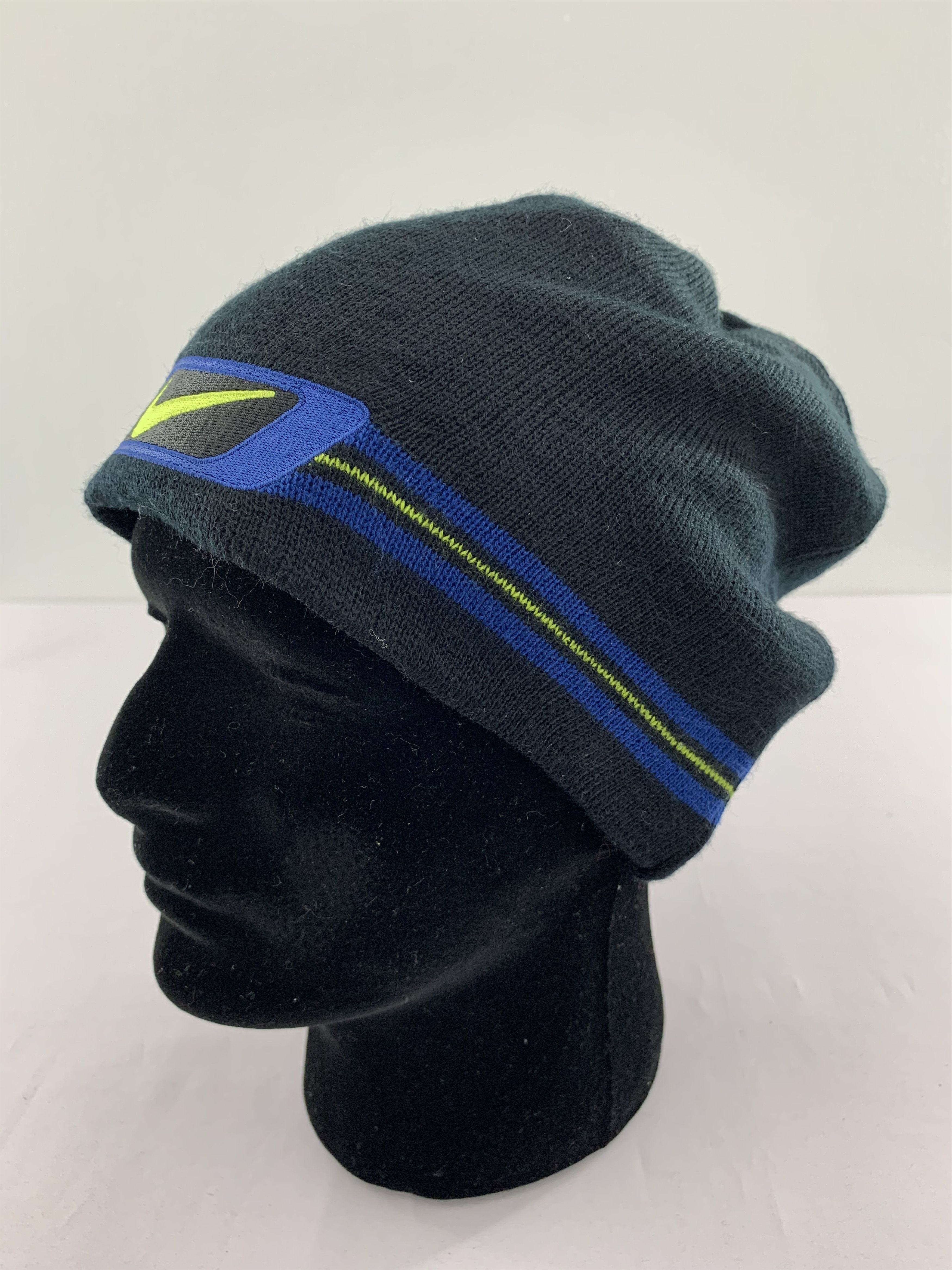 Nike Vintage 90s Nike Beanie Hat Size ONE SIZE - 2 Thumbnail