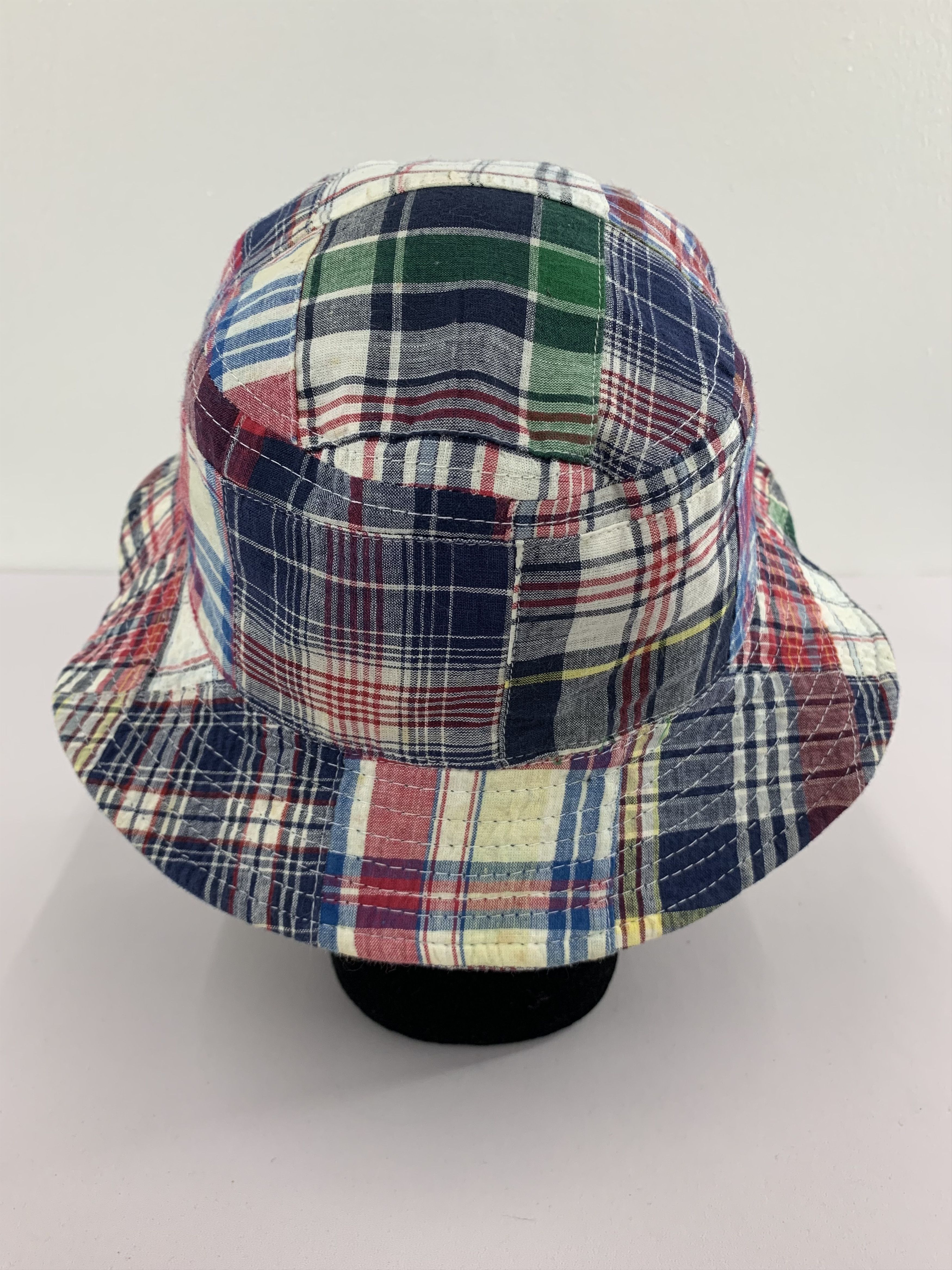 Japanese Brand Patchwork Reversible Hats Nice Design - S3023 Size ONE SIZE - 4 Thumbnail