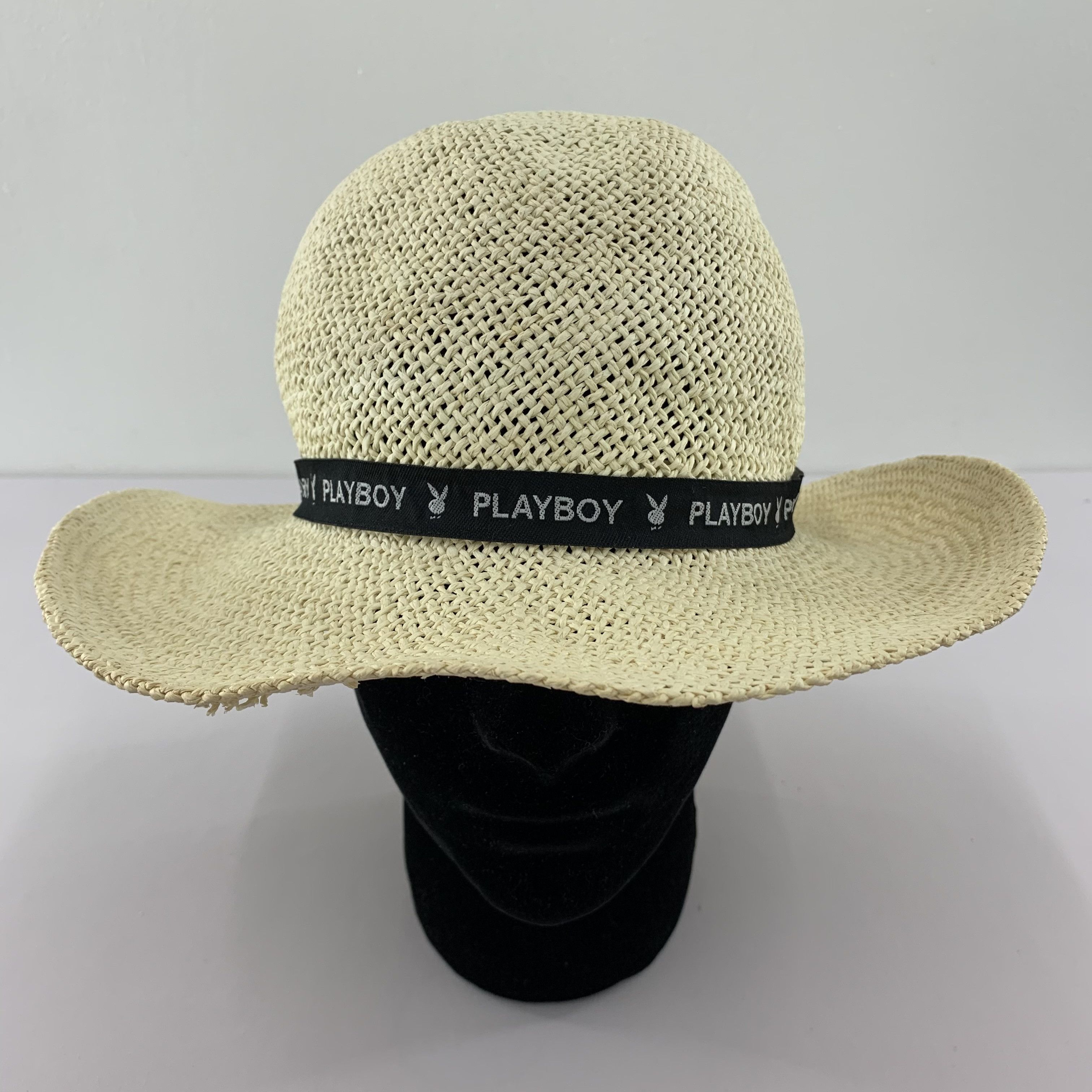 Playboy Playboy Bucket Straw Hats - SS2046 Size ONE SIZE - 3 Thumbnail