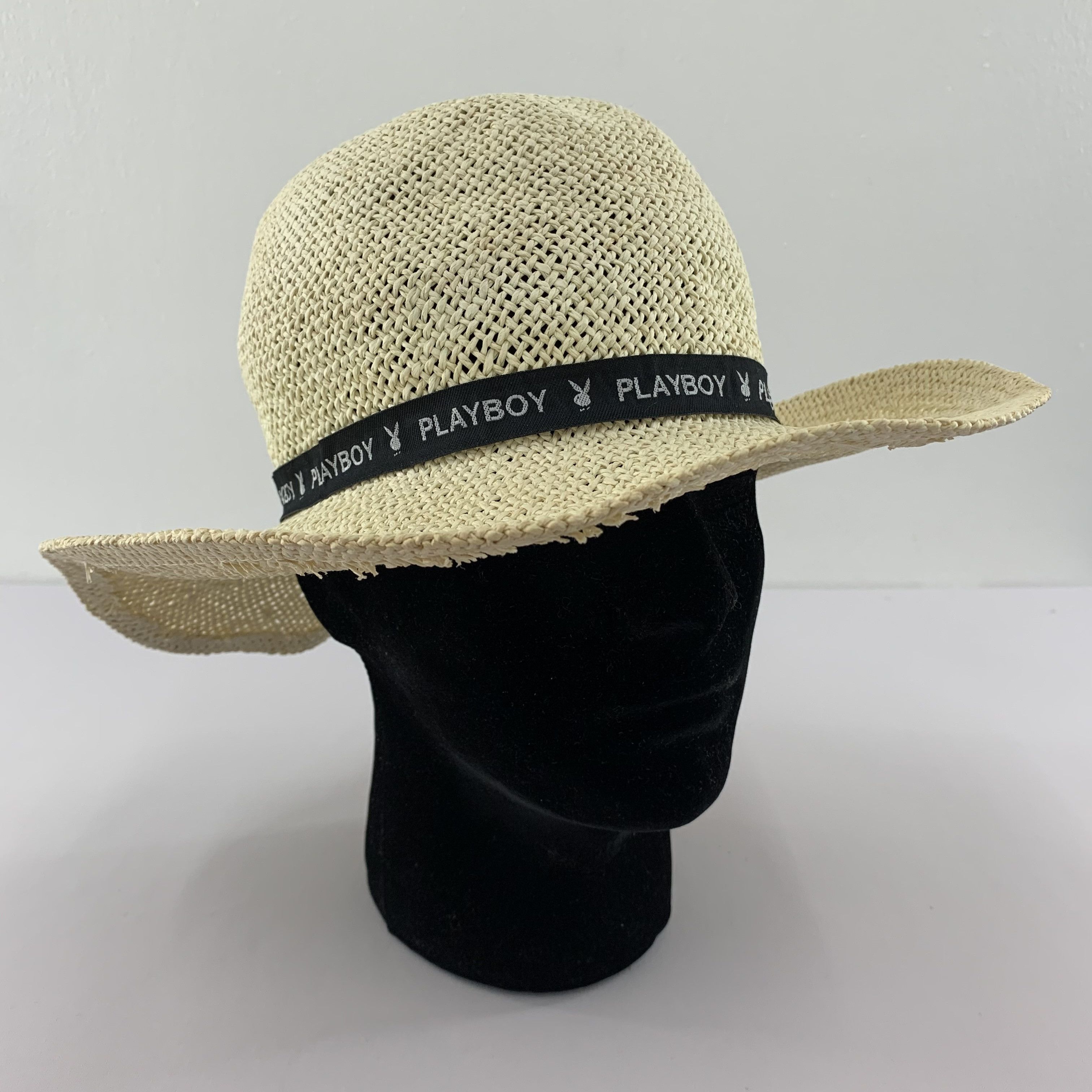 Playboy Playboy Bucket Straw Hats - SS2046 Size ONE SIZE - 1 Thumbnail