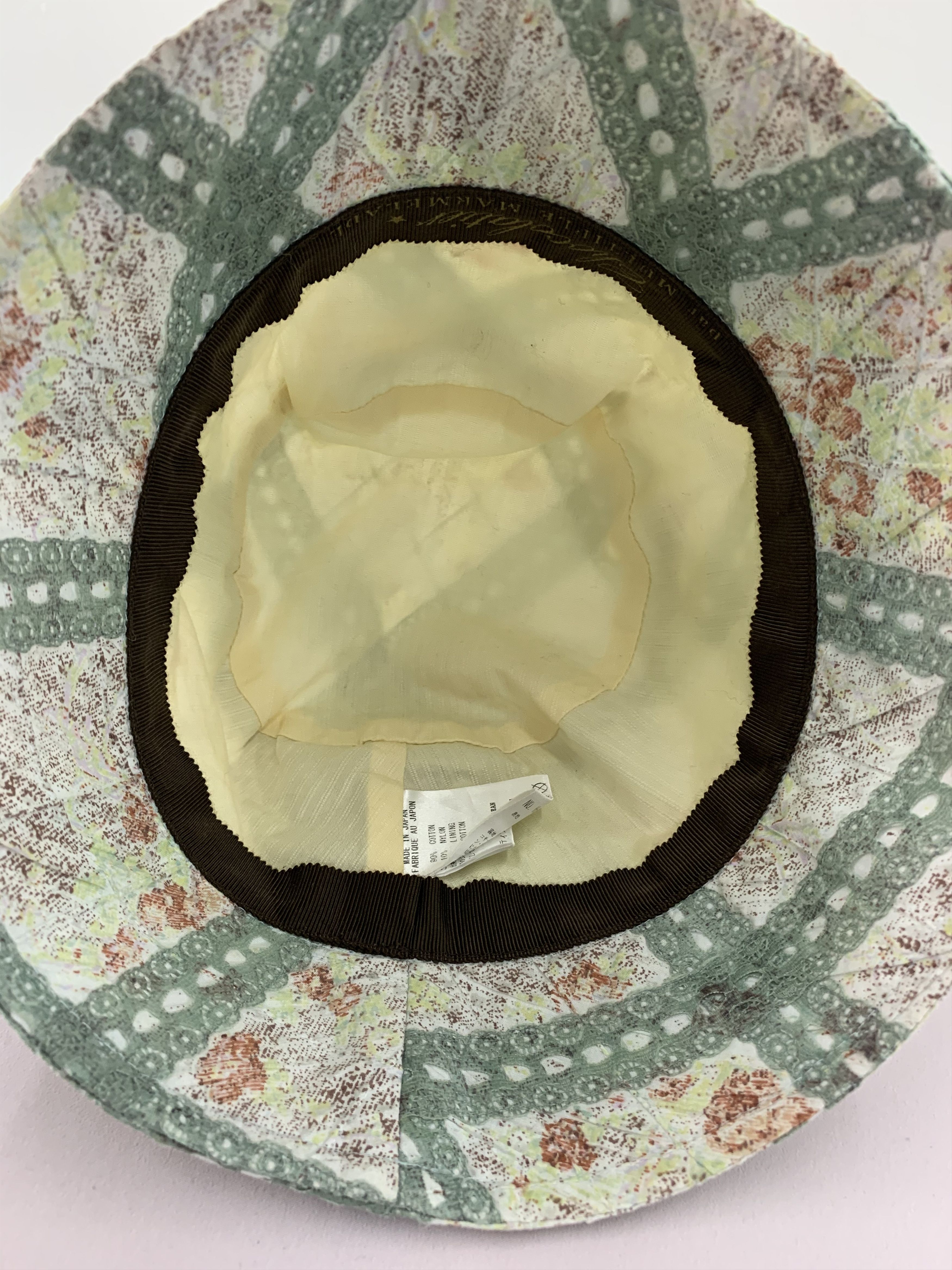Japanese Brand Chocolatier Japan Hat Flowers Design - S3048 Size ONE SIZE - 6 Thumbnail
