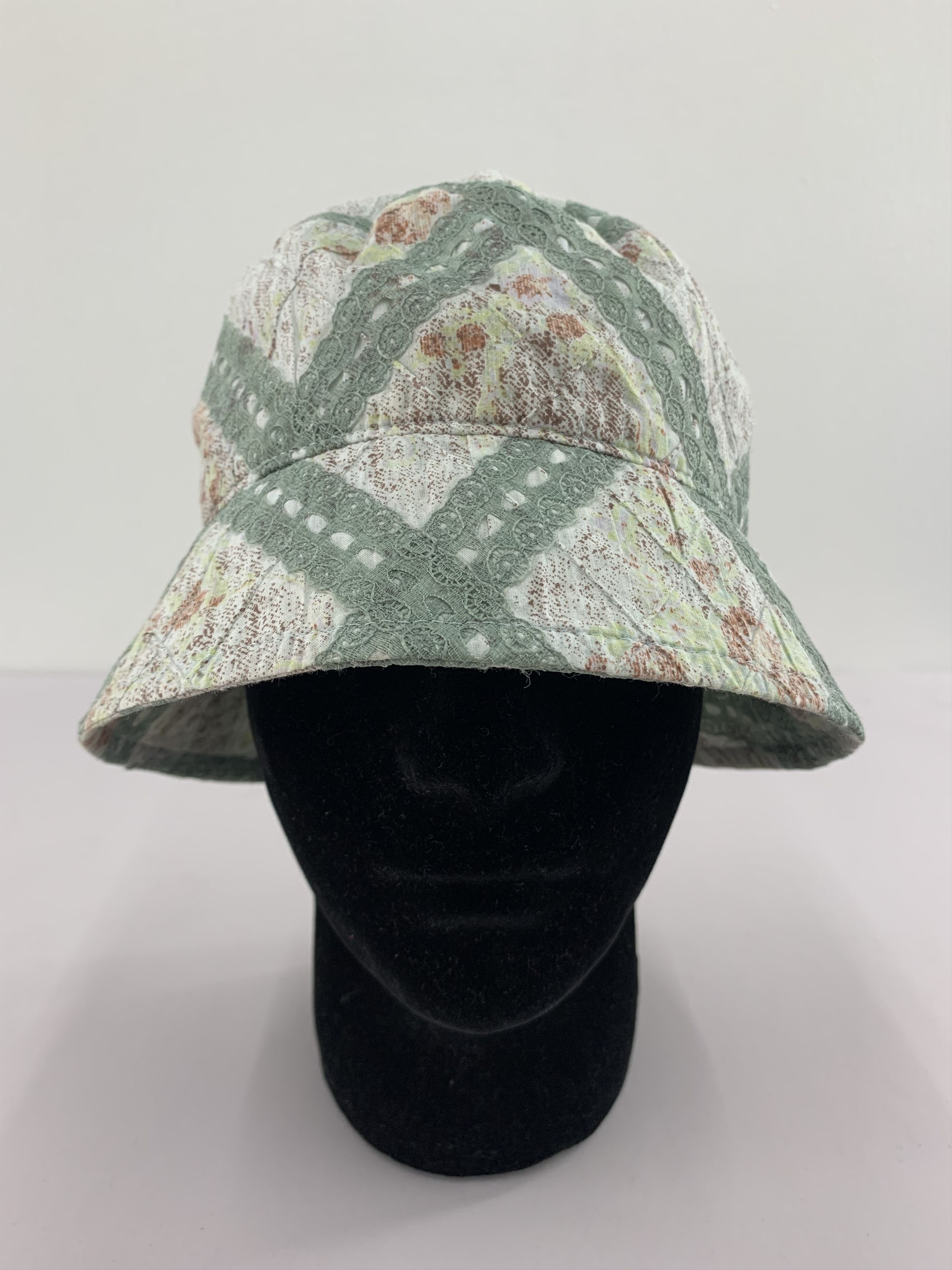 Japanese Brand Chocolatier Japan Hat Flowers Design - S3048 Size ONE SIZE - 3 Thumbnail