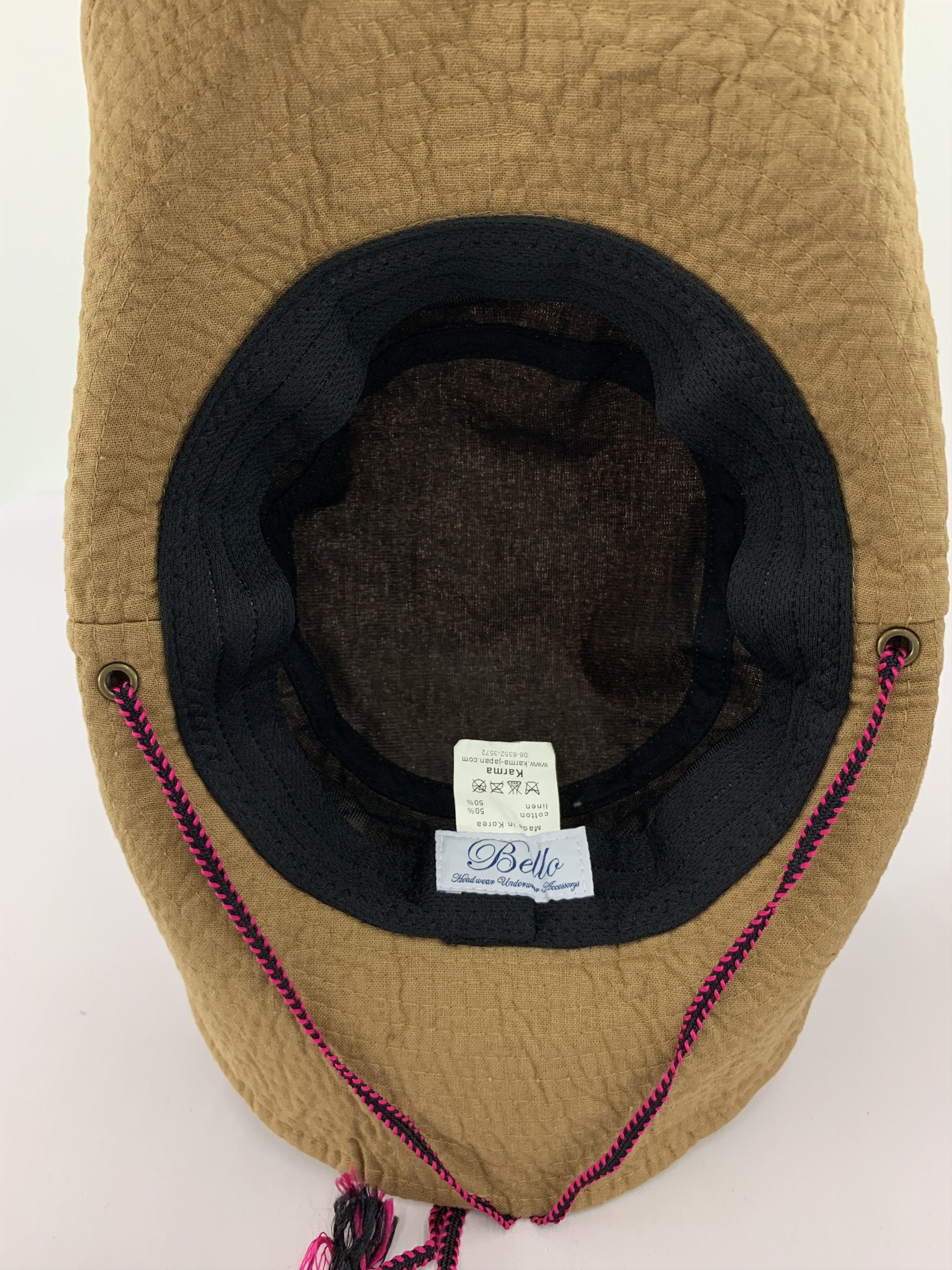 Japanese Brand Bella Hats, Bucket Hats - S3005 Size ONE SIZE - 8 Thumbnail