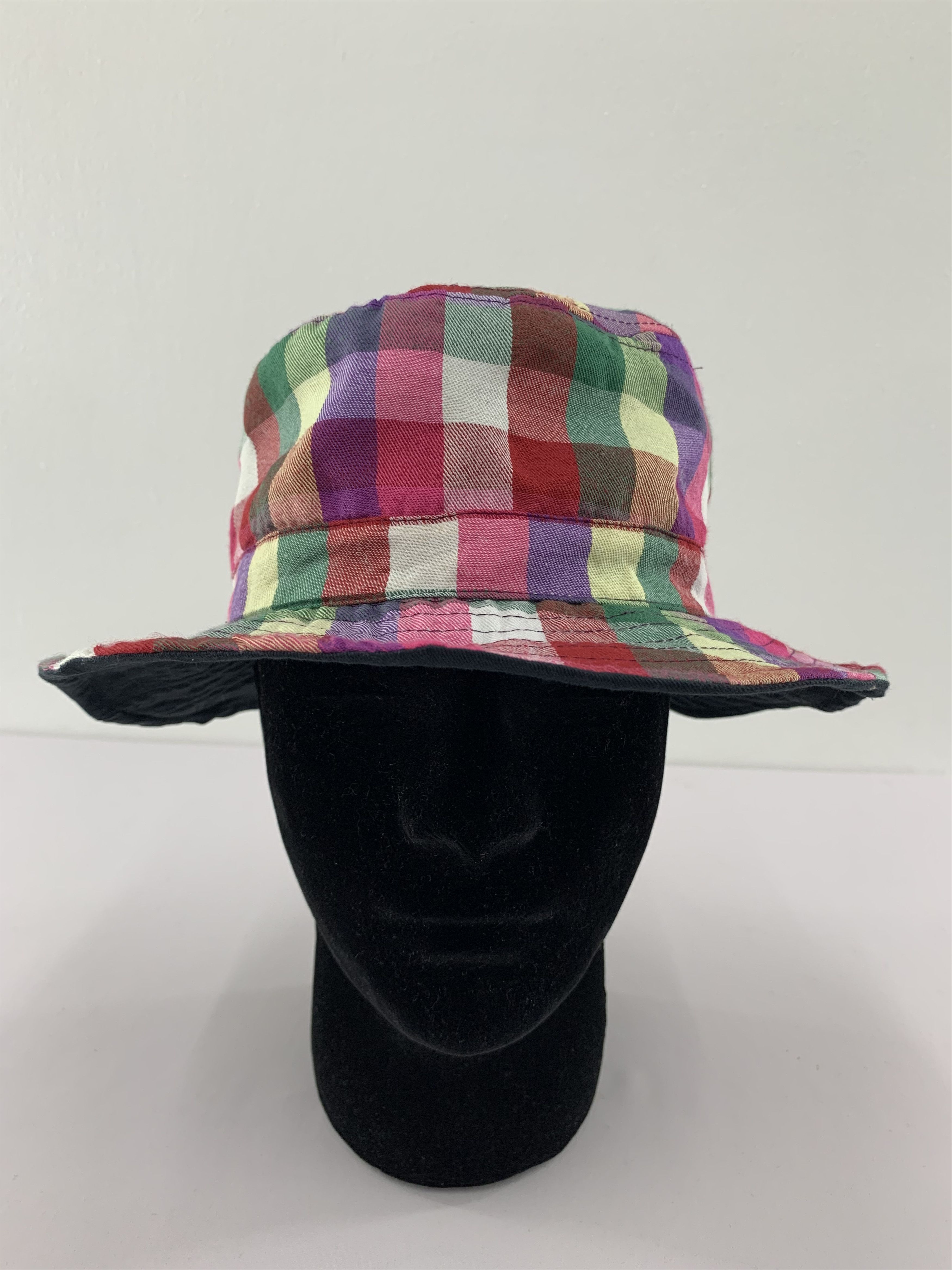 Japanese Brand Tartan Design Bucket Hats - SS1250 Size ONE SIZE - 2 Thumbnail