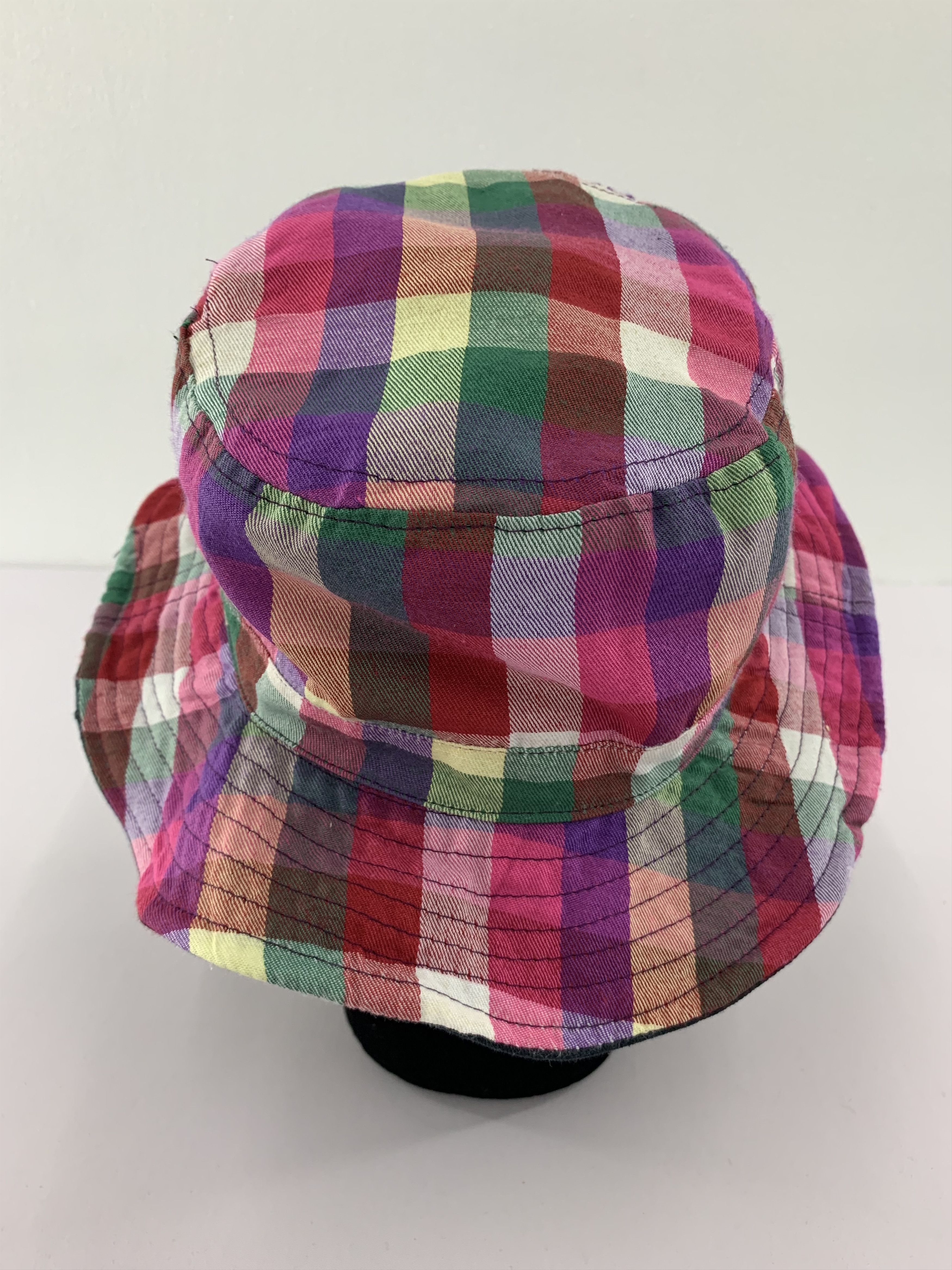 Japanese Brand Tartan Design Bucket Hats - SS1250 Size ONE SIZE - 5 Thumbnail