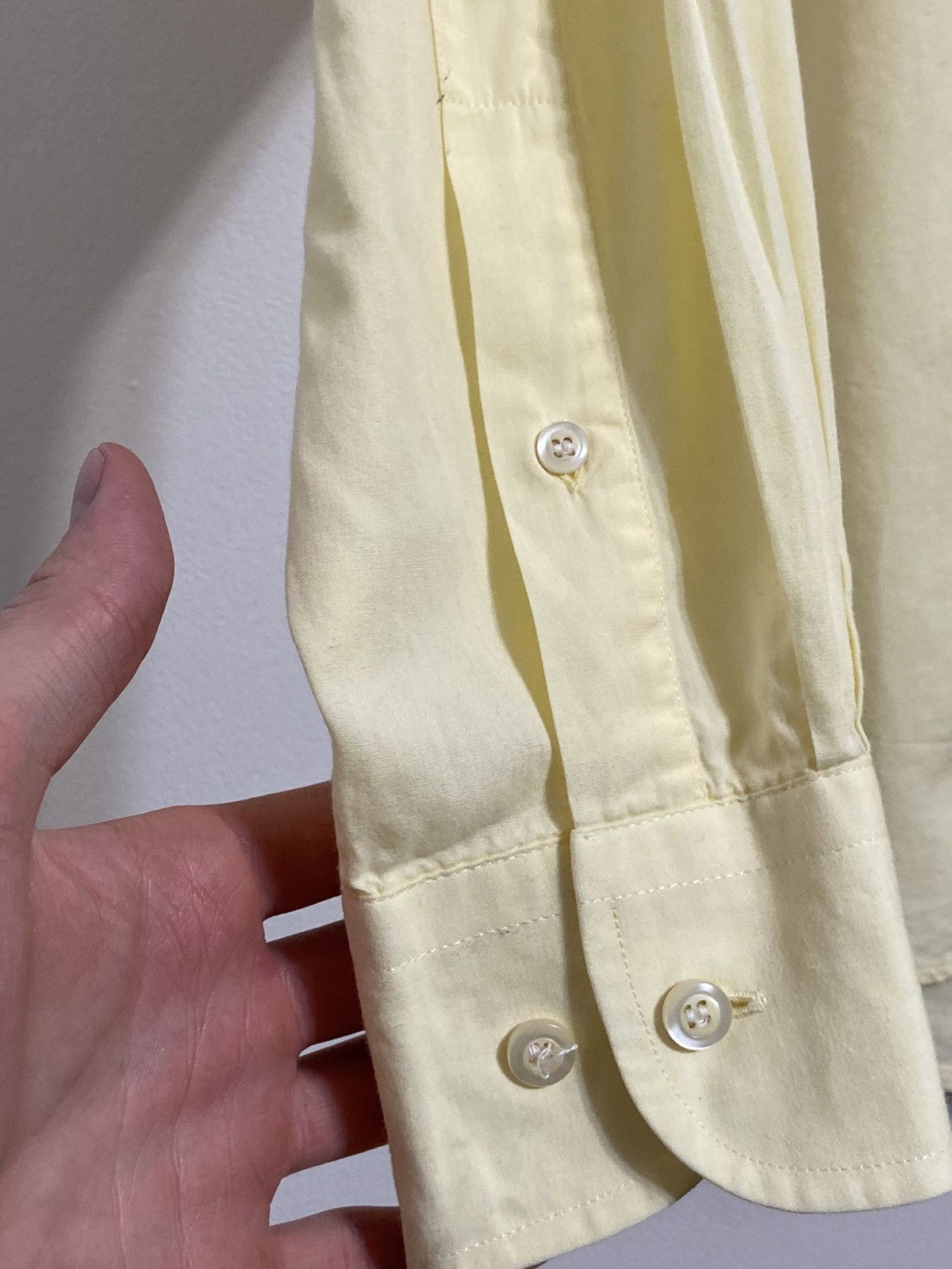 Yves Saint Laurent Yves Saint Laurent Button Up Shirt Size US XL / EU 56 / 4 - 10 Thumbnail