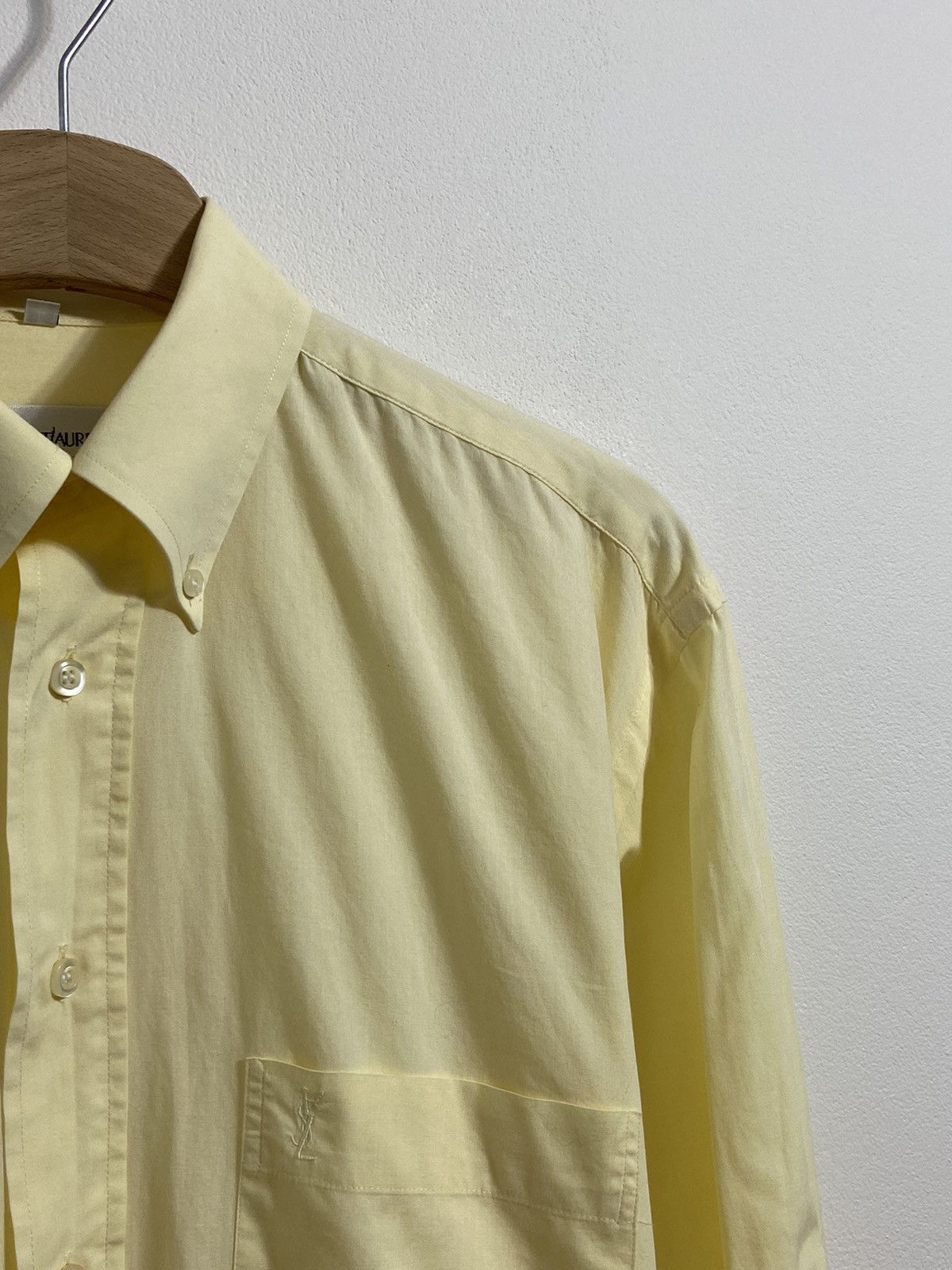 Yves Saint Laurent Yves Saint Laurent Button Up Shirt Size US XL / EU 56 / 4 - 4 Thumbnail