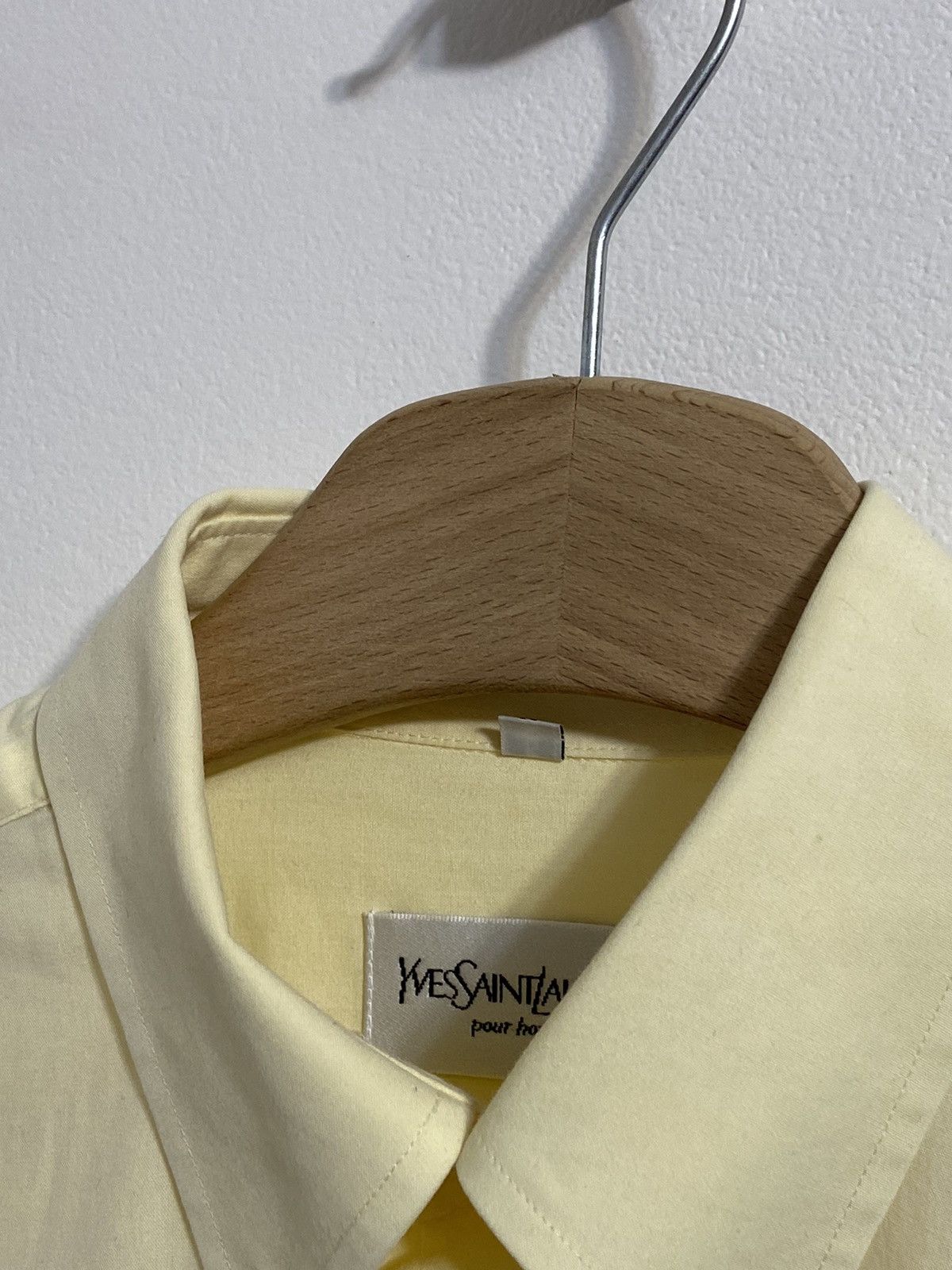Yves Saint Laurent Yves Saint Laurent Button Up Shirt Size US XL / EU 56 / 4 - 6 Thumbnail