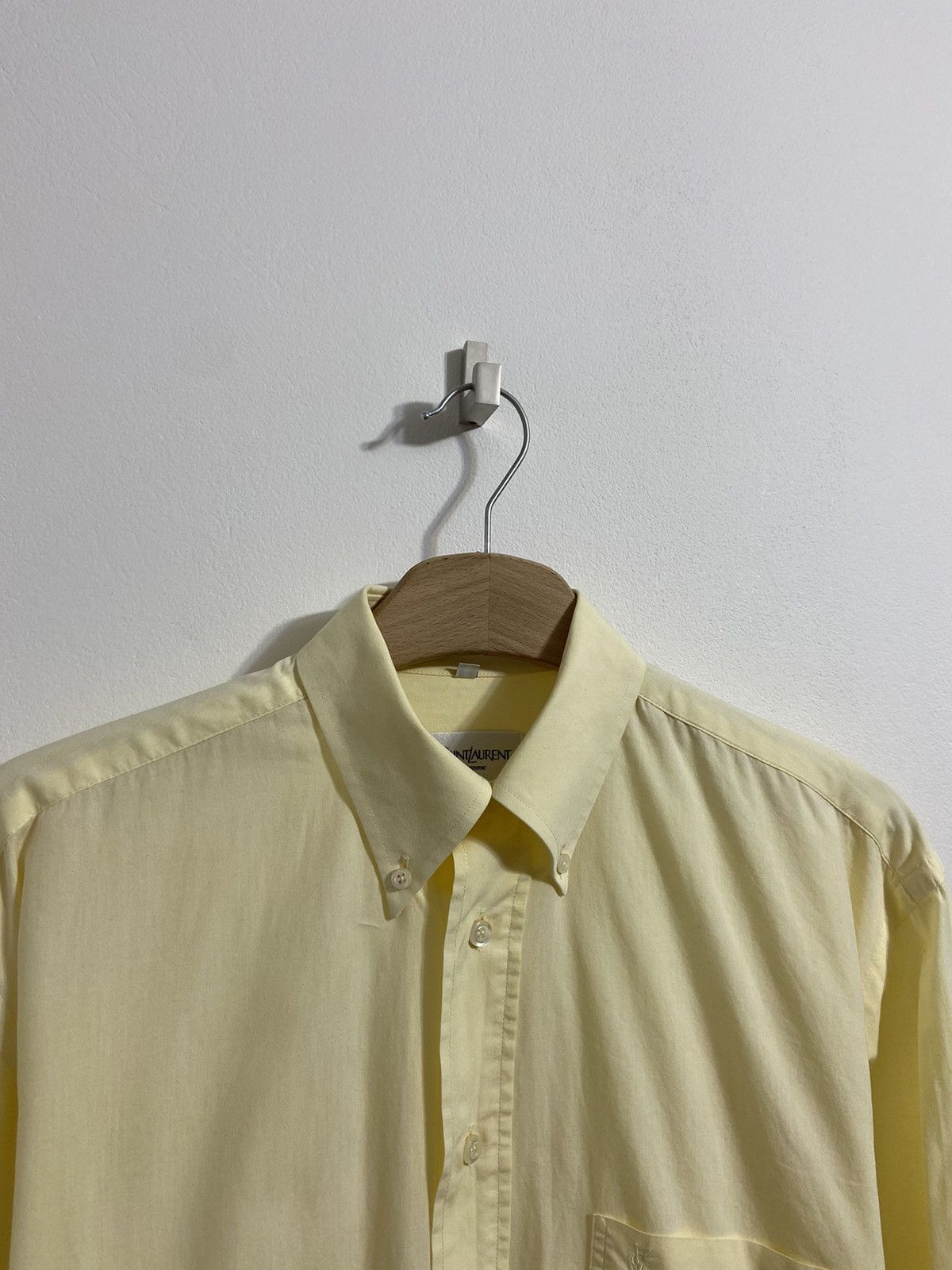 Yves Saint Laurent Yves Saint Laurent Button Up Shirt Size US XL / EU 56 / 4 - 2 Thumbnail