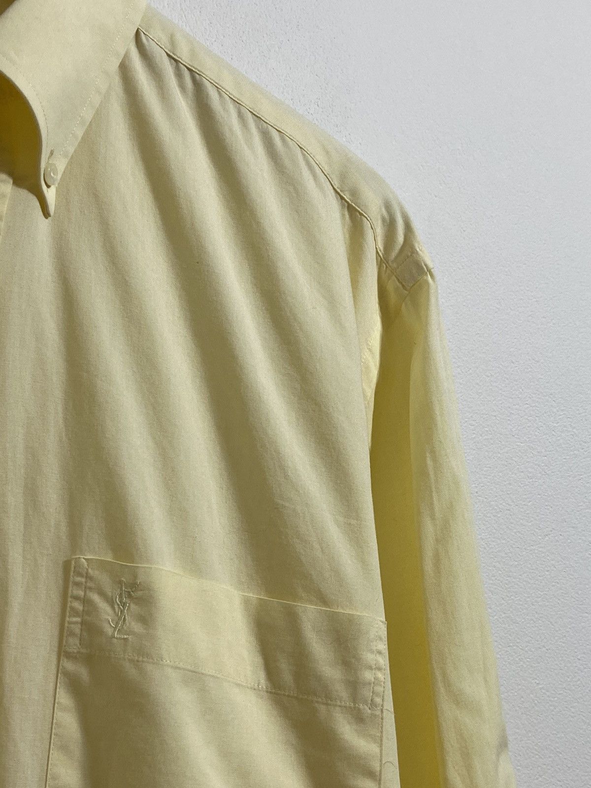 Yves Saint Laurent Yves Saint Laurent Button Up Shirt Size US XL / EU 56 / 4 - 5 Thumbnail