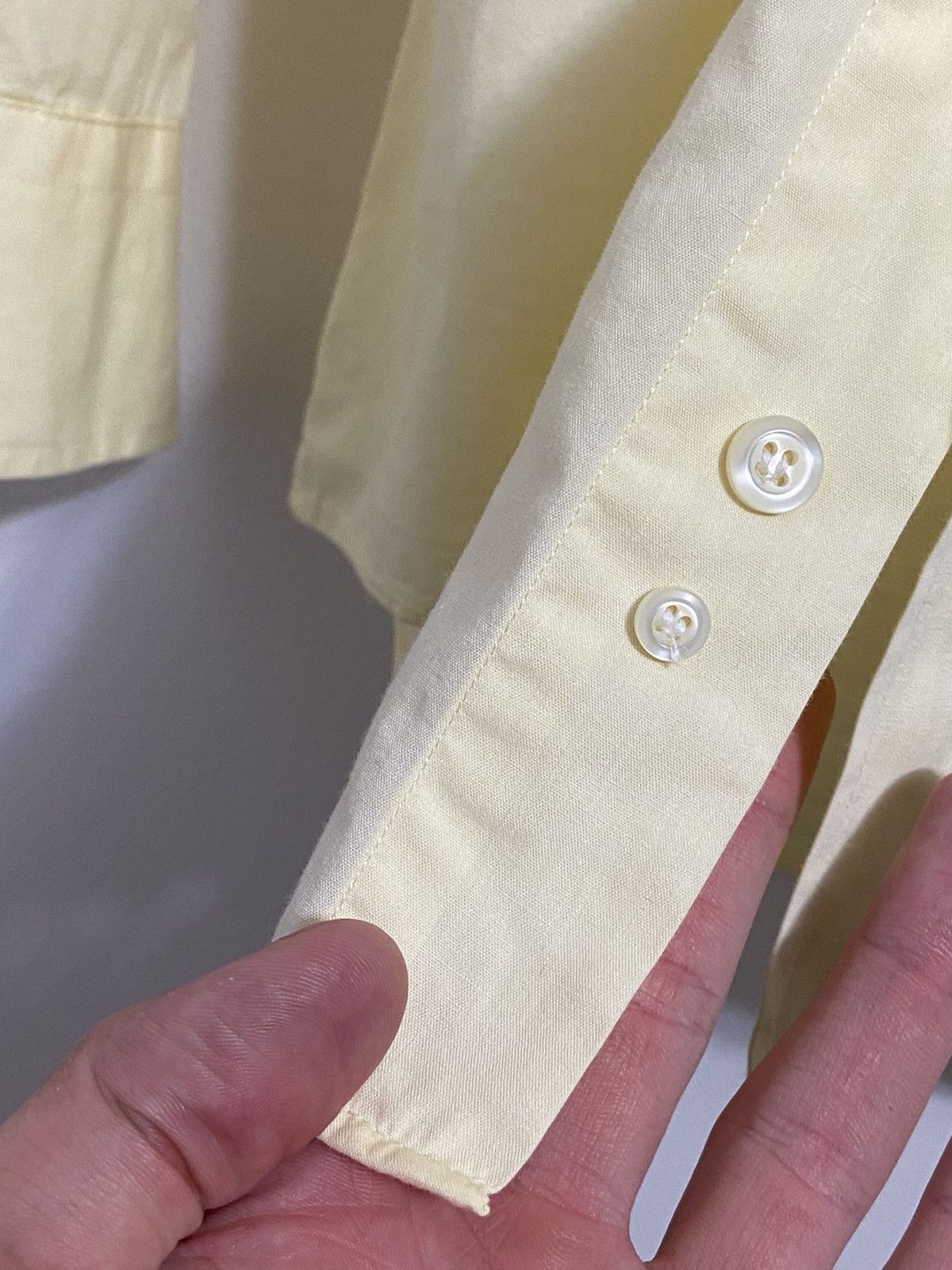 Yves Saint Laurent Yves Saint Laurent Button Up Shirt Size US XL / EU 56 / 4 - 11 Thumbnail