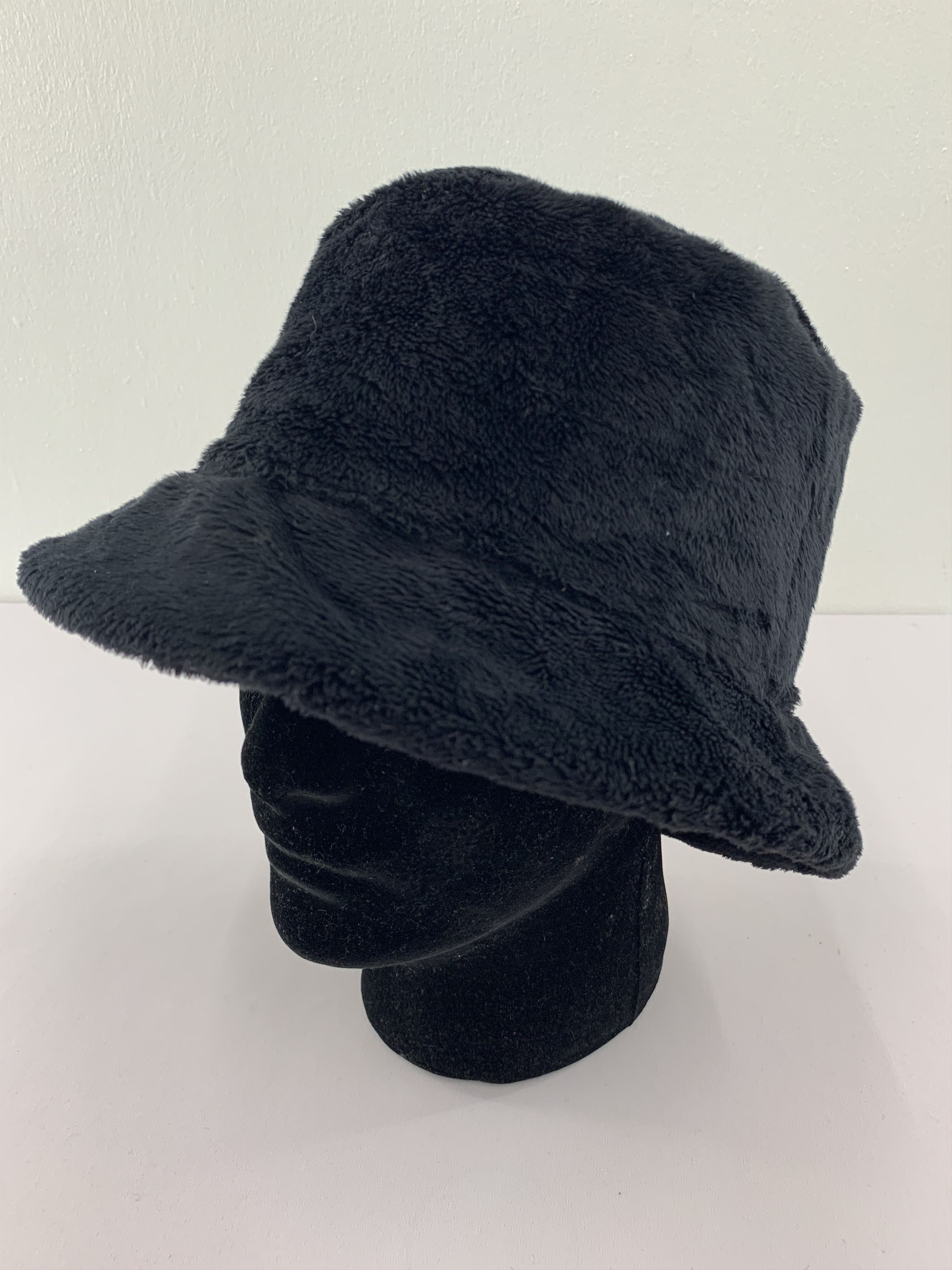 Japanese Brand Fluffy Fur Bucket Hats - S1198 Size ONE SIZE - 1 Thumbnail