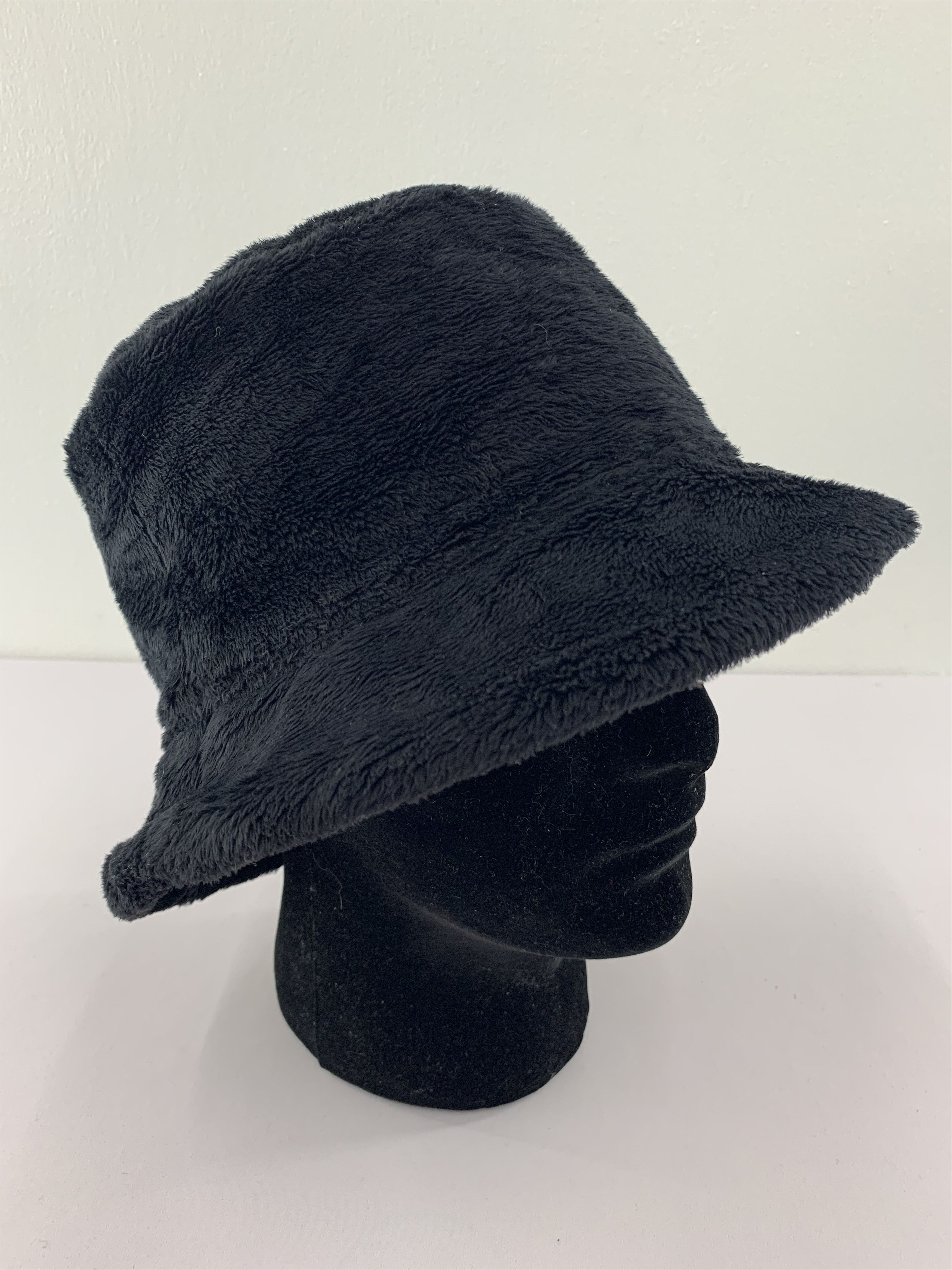 Japanese Brand Fluffy Fur Bucket Hats - S1198 Size ONE SIZE - 2 Thumbnail