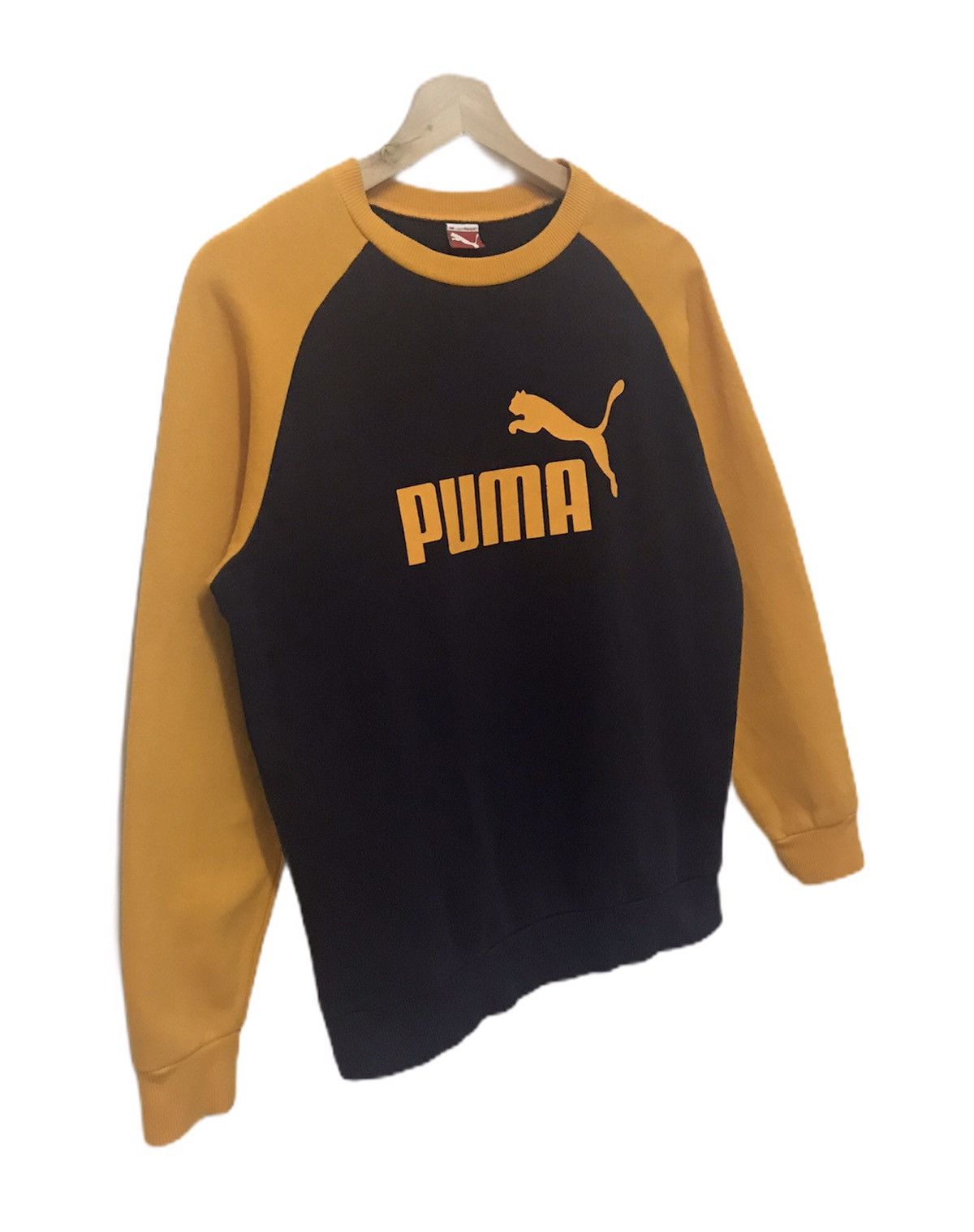 Japanese Brand × Puma Puma Sweatshirt Big Logo Crewneck Pullover Size US M / EU 48-50 / 2 - 2 Thumbnail