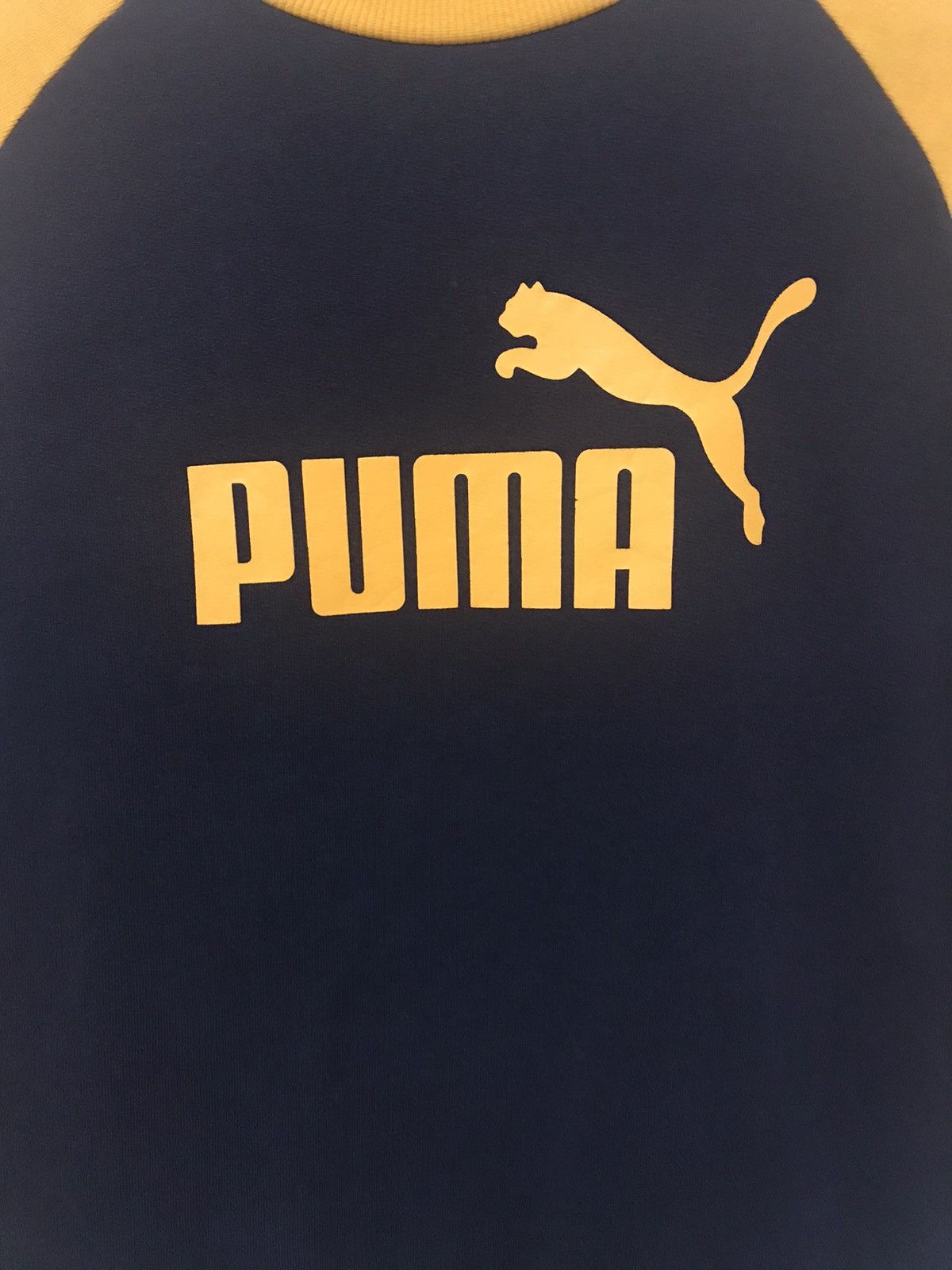 Japanese Brand × Puma Puma Sweatshirt Big Logo Crewneck Pullover Size US M / EU 48-50 / 2 - 3 Thumbnail