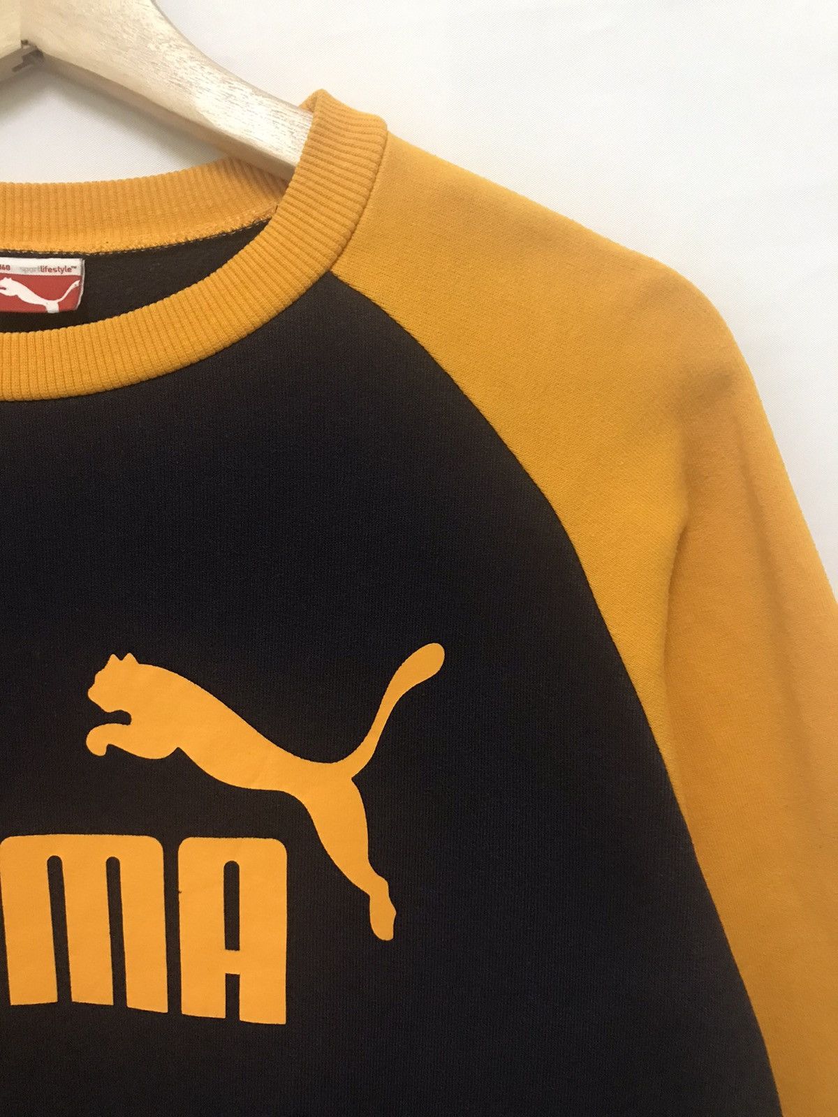 Japanese Brand × Puma Puma Sweatshirt Big Logo Crewneck Pullover Size US M / EU 48-50 / 2 - 4 Thumbnail