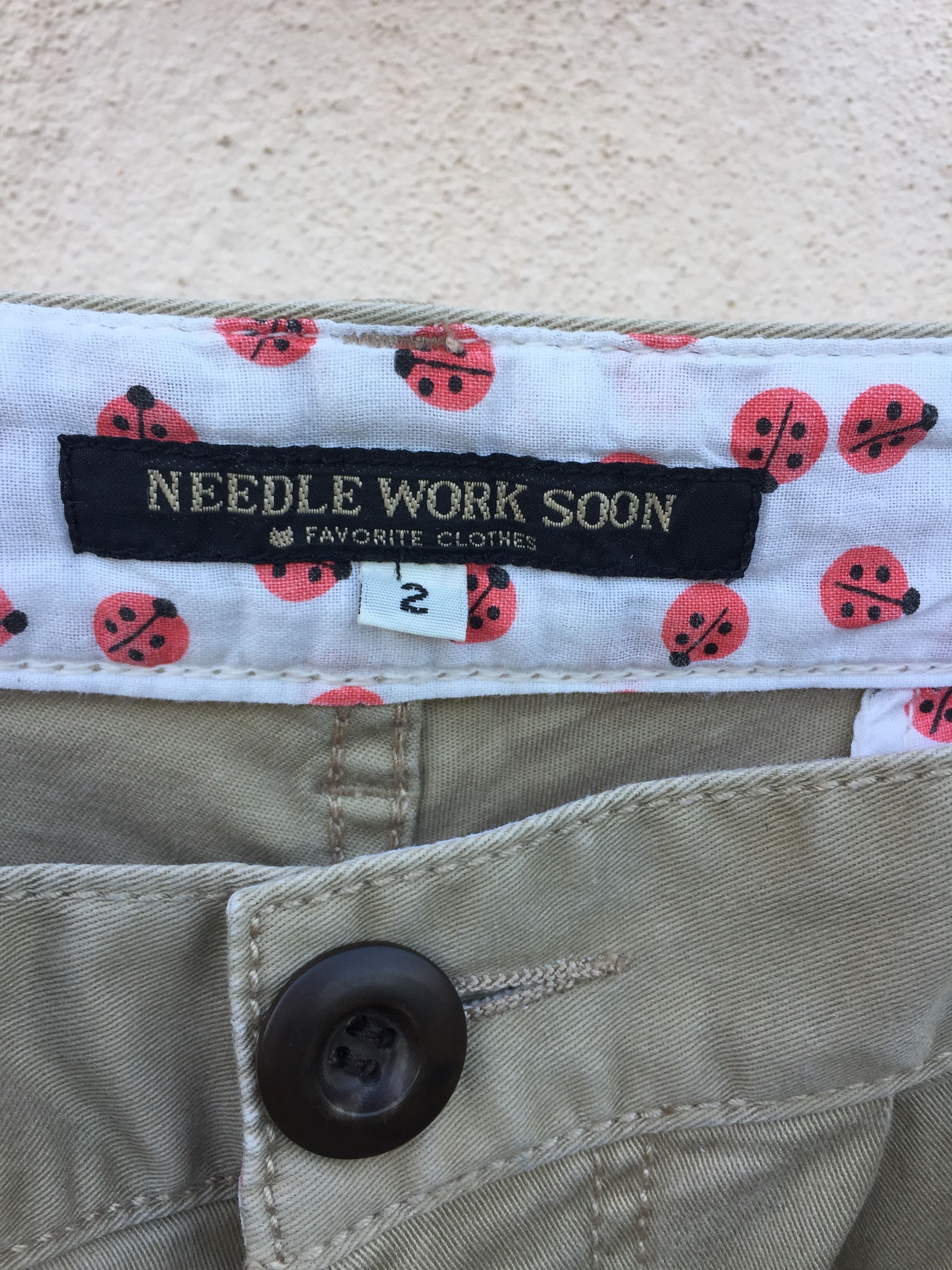 Japanese Brand Needles Work Soon Brand - Drop Crotch Pants Size US 28 / EU 44 - 3 Thumbnail