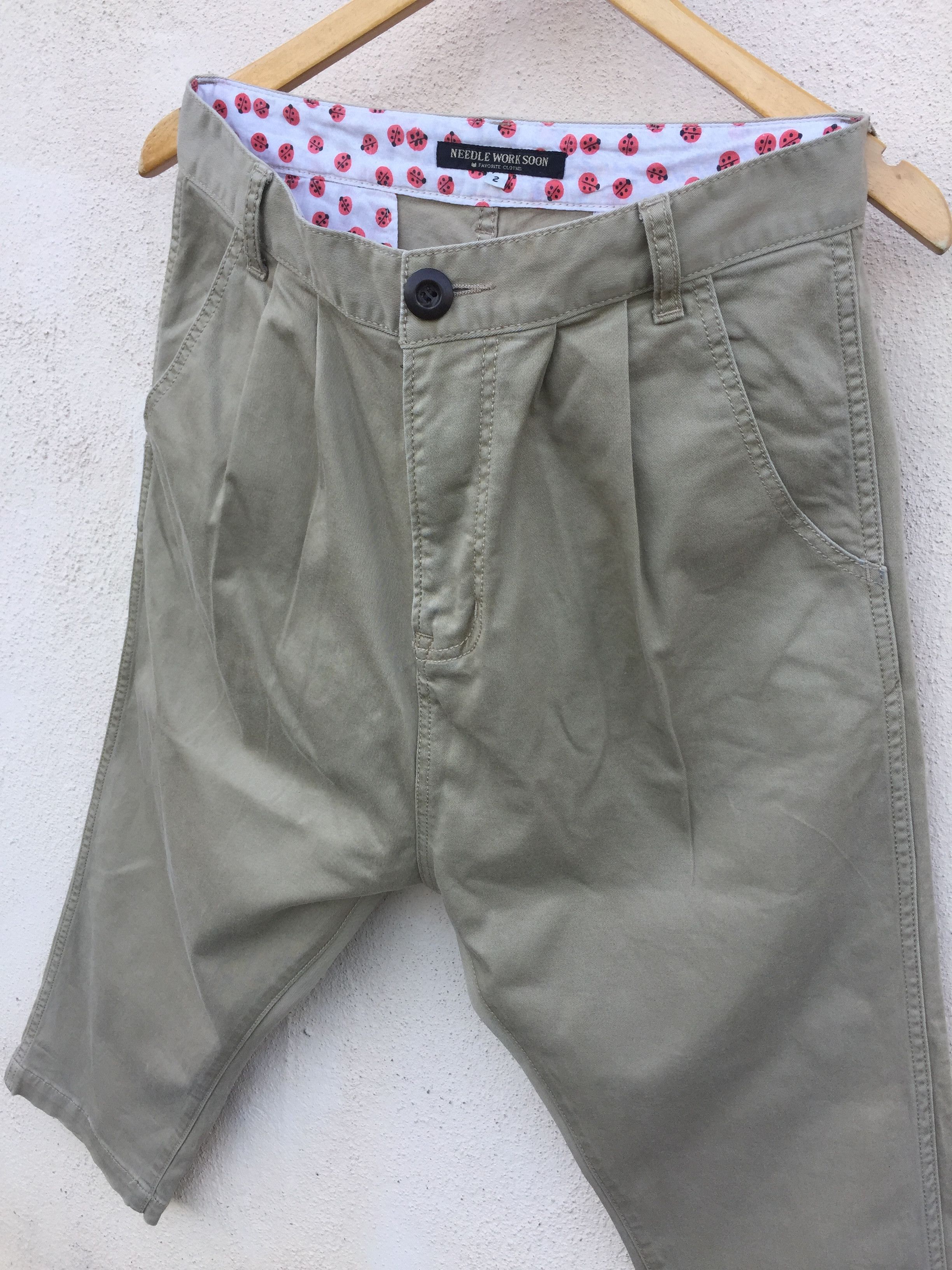 Japanese Brand Needles Work Soon Brand - Drop Crotch Pants Size US 28 / EU 44 - 5 Thumbnail