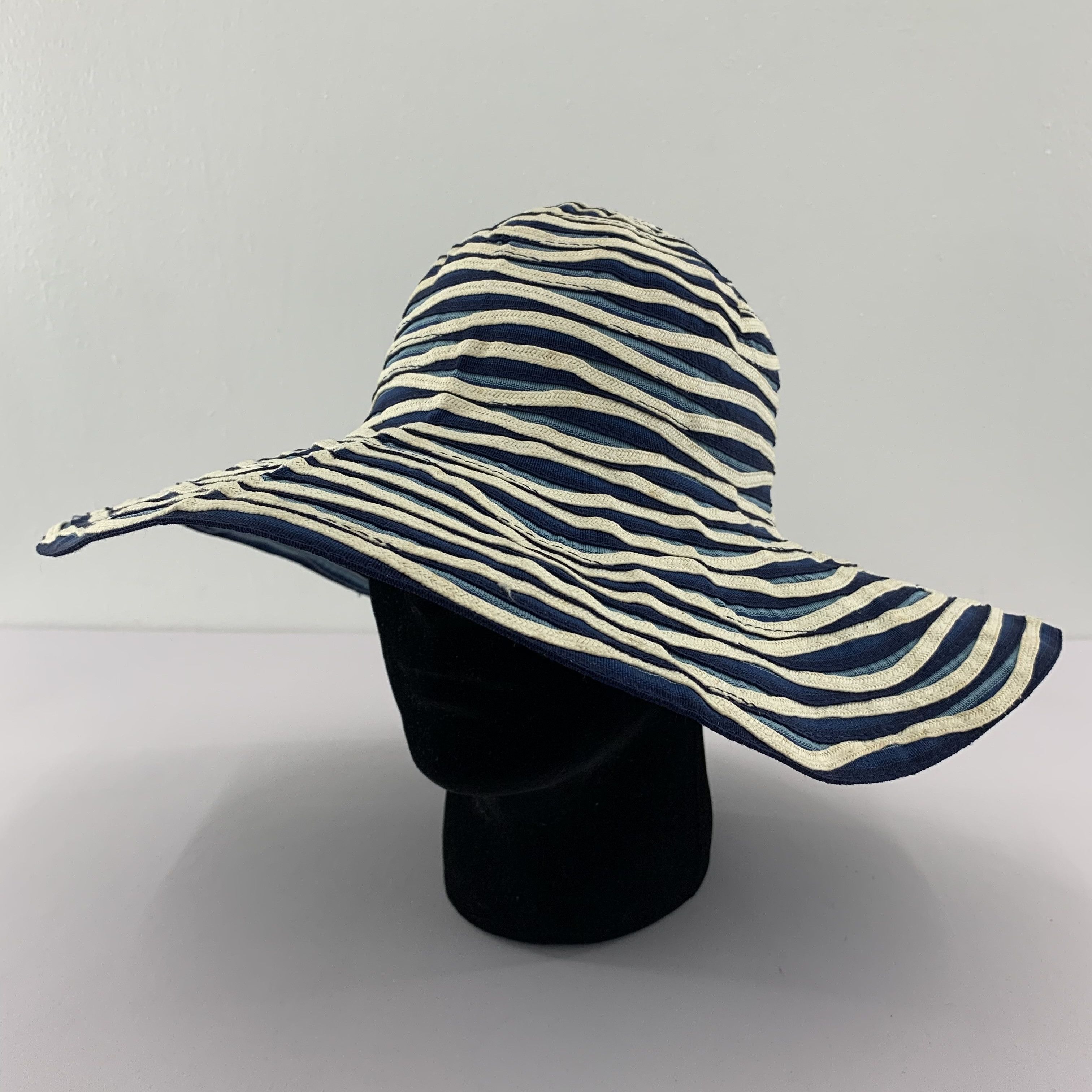 Japanese Brand Striped Hats Nice Design - S2042 Size ONE SIZE - 3 Thumbnail