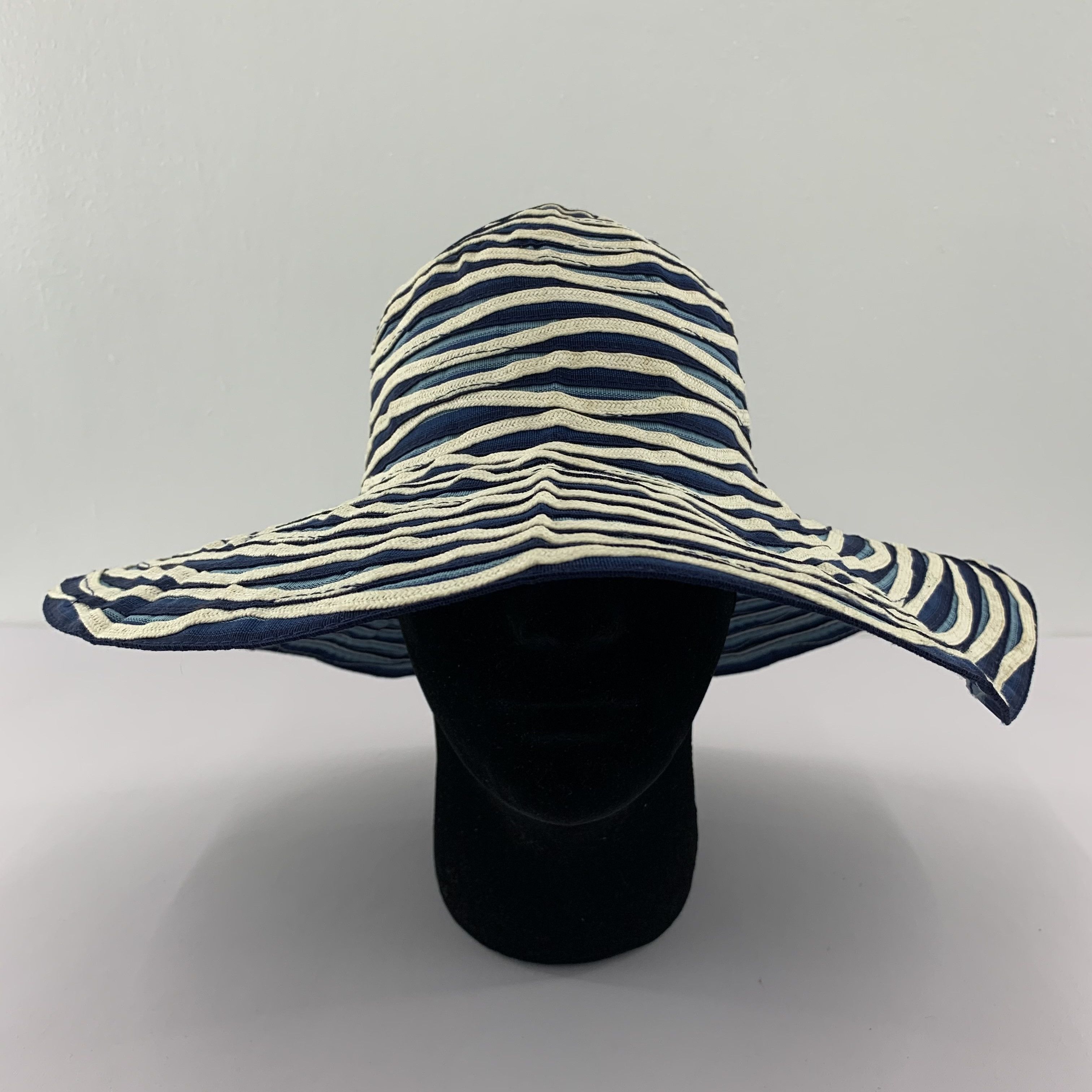 Japanese Brand Striped Hats Nice Design - S2042 Size ONE SIZE - 2 Thumbnail