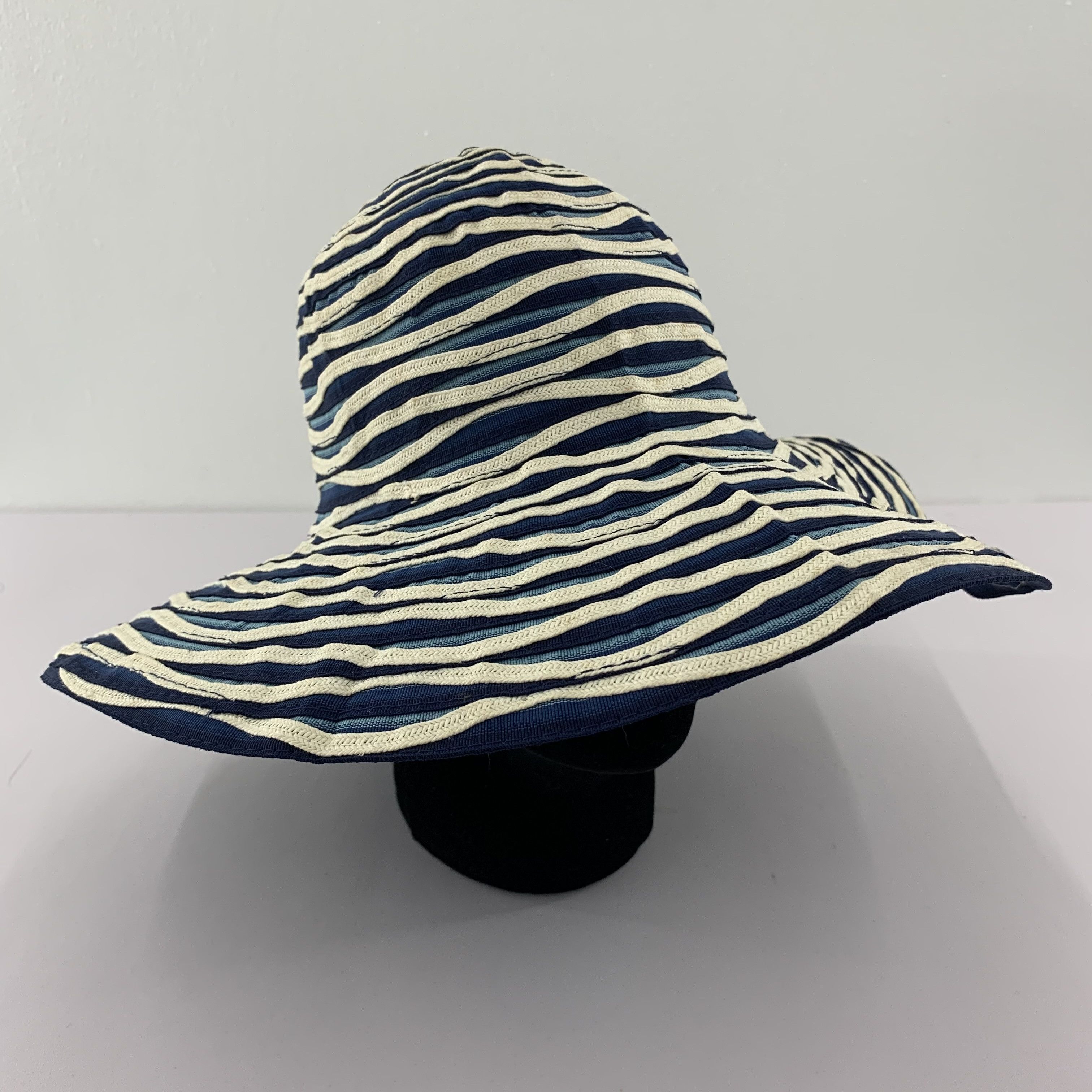 Japanese Brand Striped Hats Nice Design - S2042 Size ONE SIZE - 5 Thumbnail