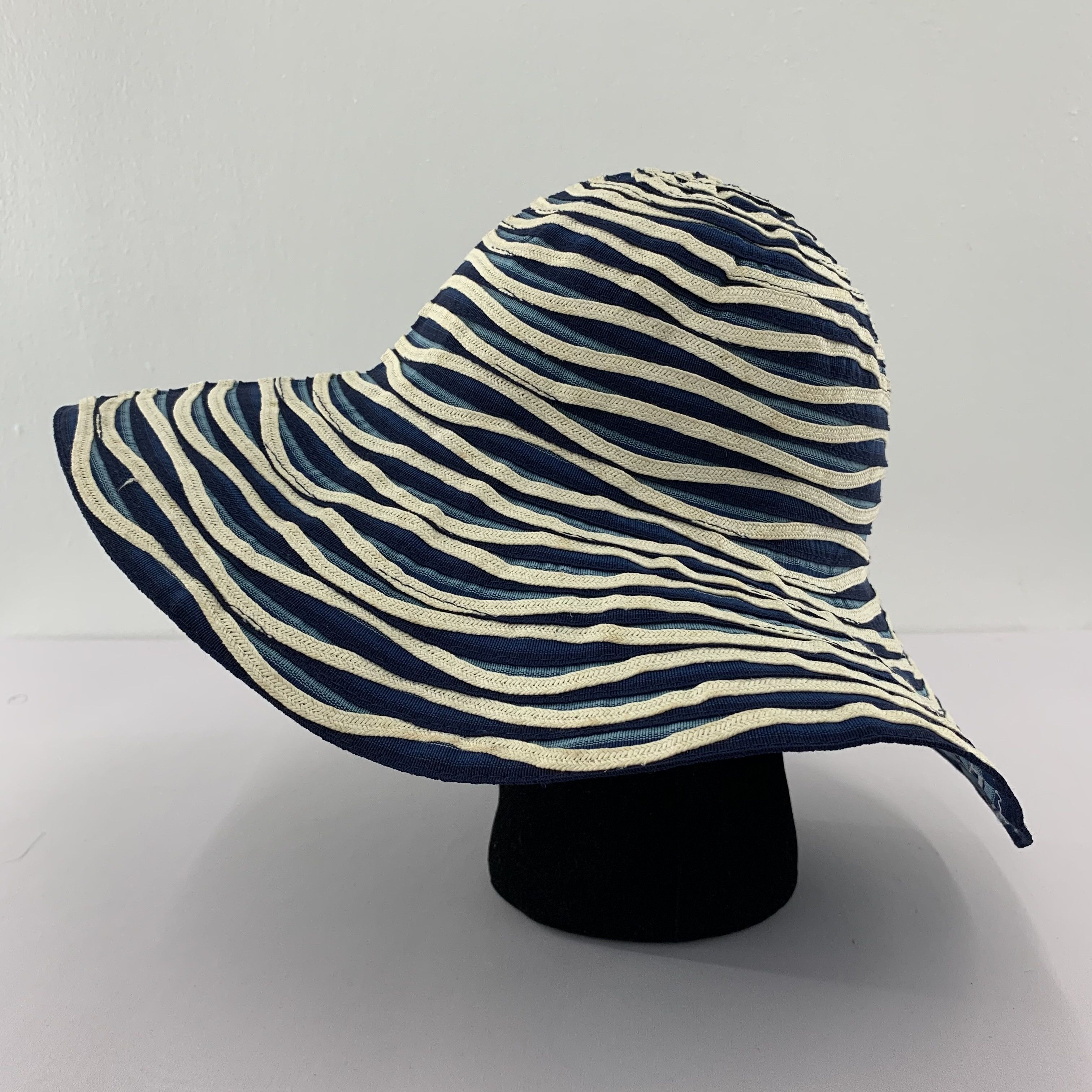 Japanese Brand Striped Hats Nice Design - S2042 Size ONE SIZE - 1 Thumbnail