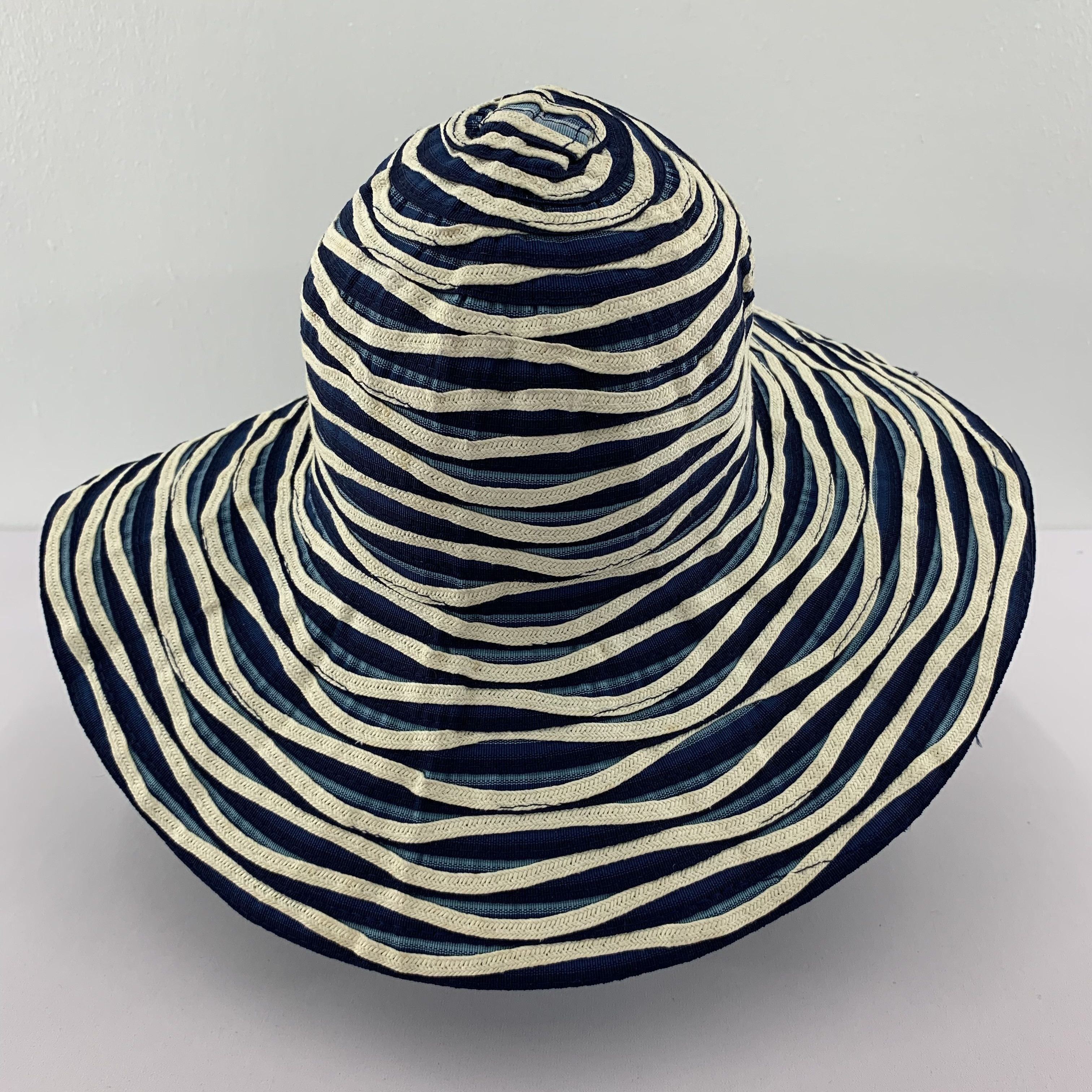 Japanese Brand Striped Hats Nice Design - S2042 Size ONE SIZE - 4 Thumbnail