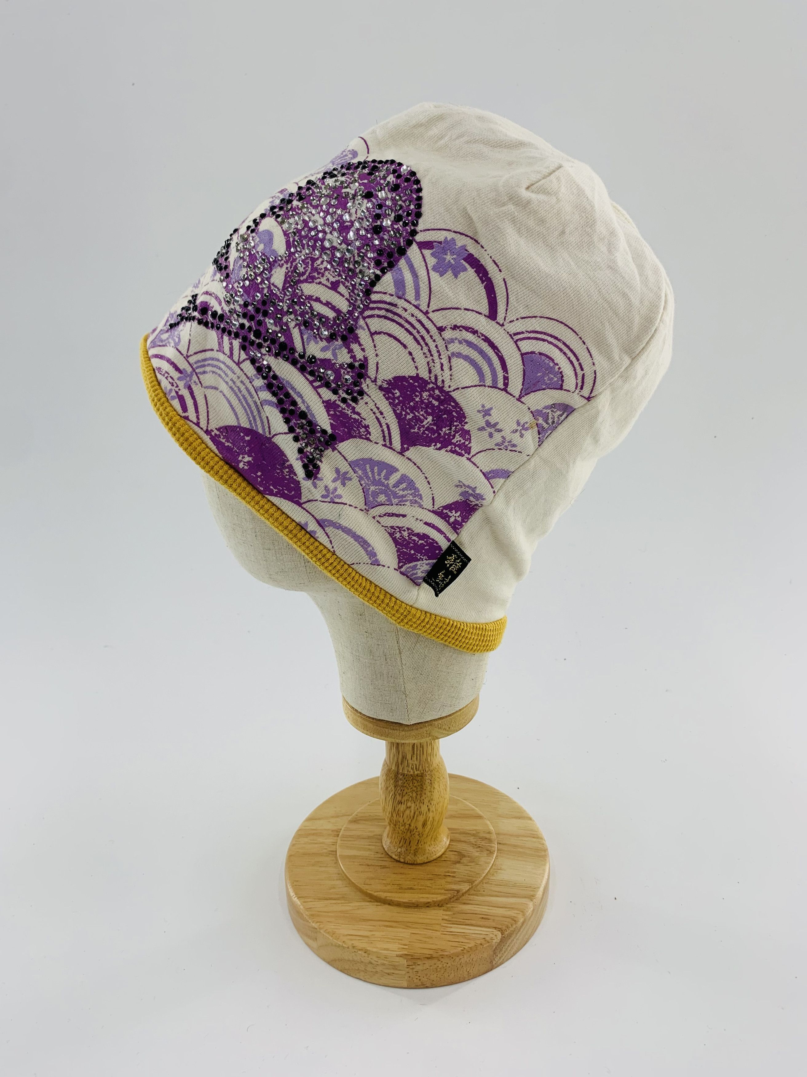 Japanese Brand Skulls Printed Beanie Hats - B3053 Size ONE SIZE - 3 Thumbnail
