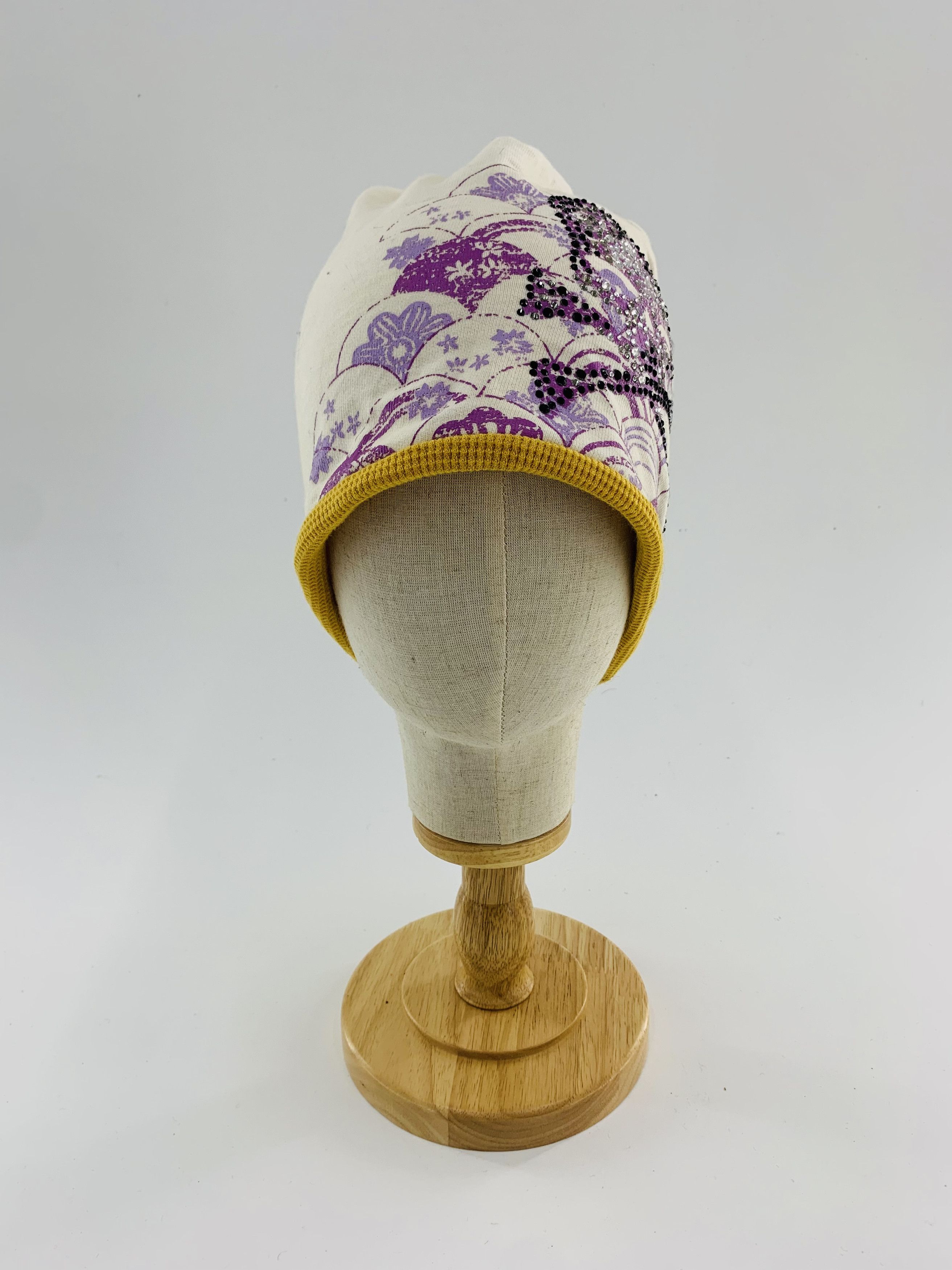Japanese Brand Skulls Printed Beanie Hats - B3053 Size ONE SIZE - 2 Thumbnail