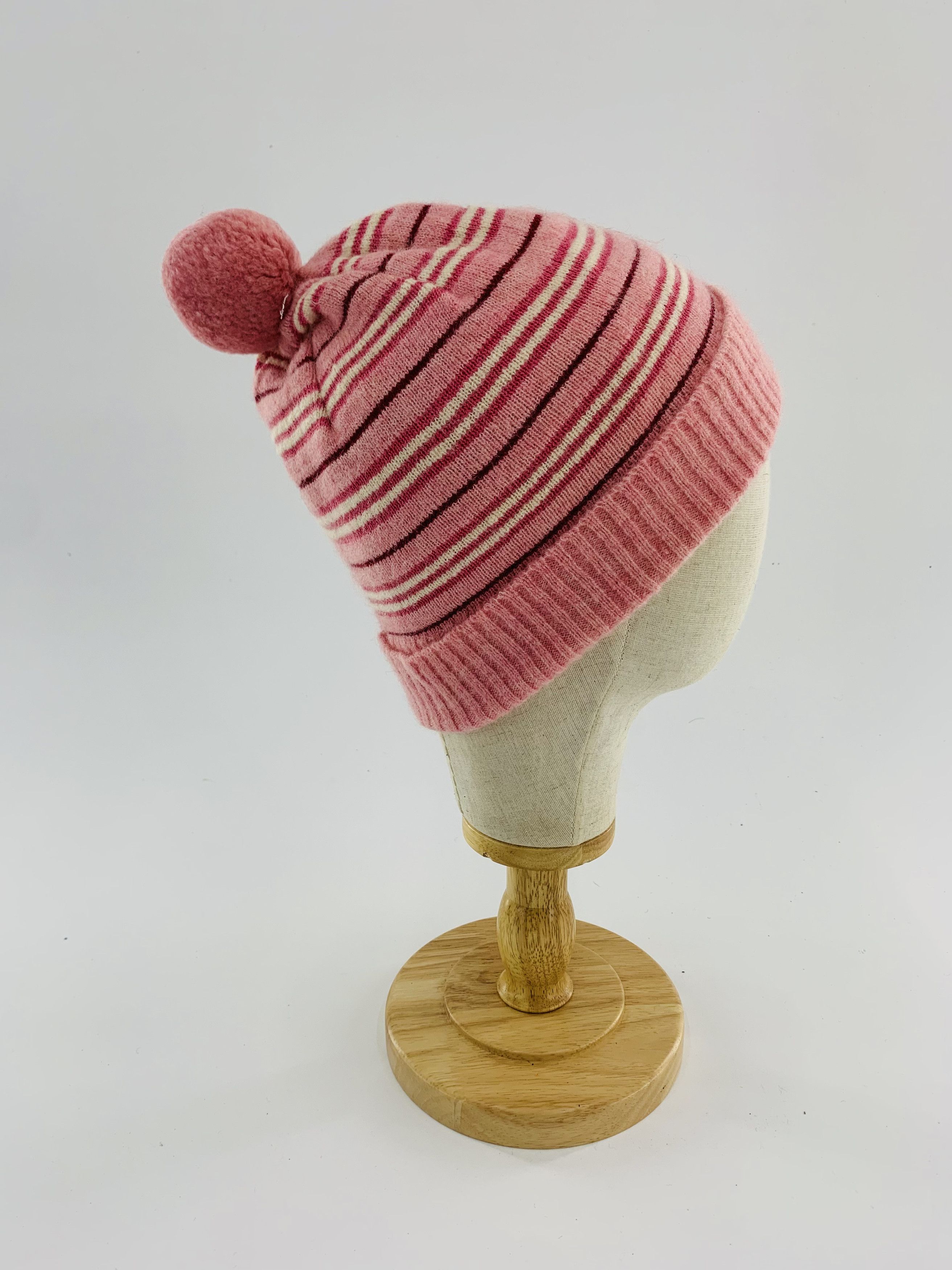 Burberry Burberry Beanie Hats Snow Cap Striped - B3051 Size ONE SIZE - 4 Thumbnail