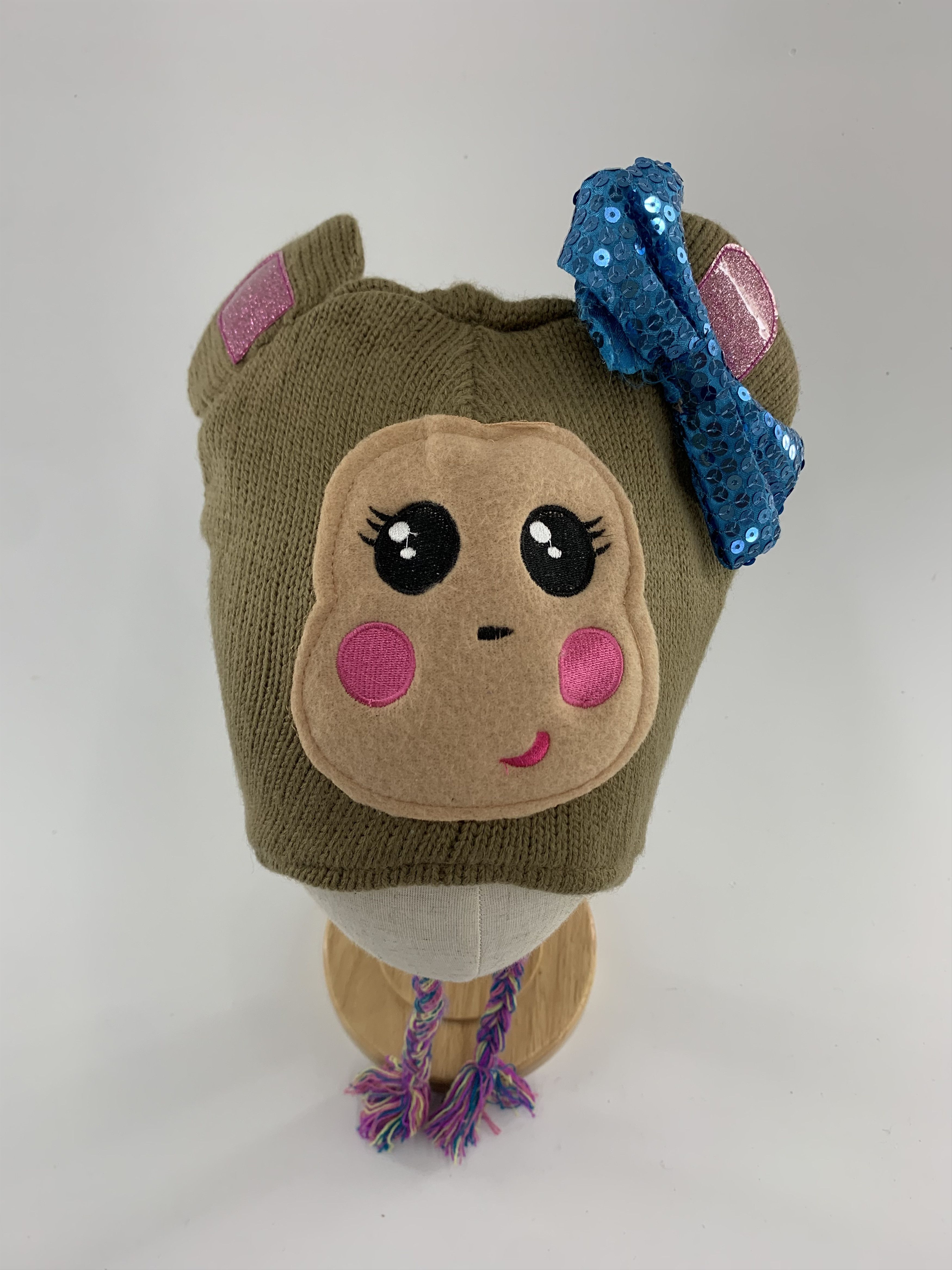 Other Vintage Cute Beanie Hats for Kids - B3047 Size ONE SIZE - 5 Thumbnail