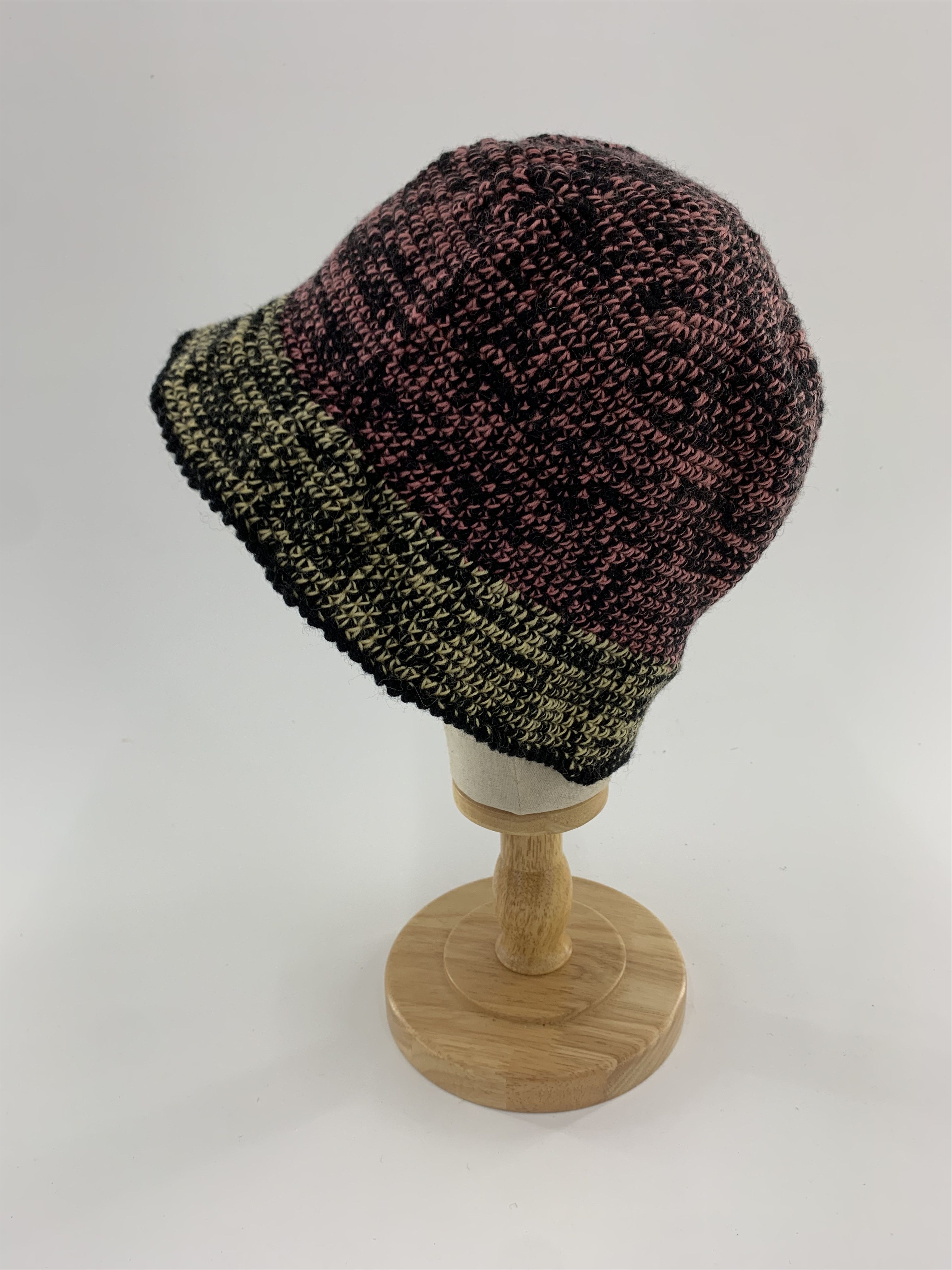 Other Unknown Knit Bucket Hat Multicolor - B3042 Size ONE SIZE - 2 Thumbnail