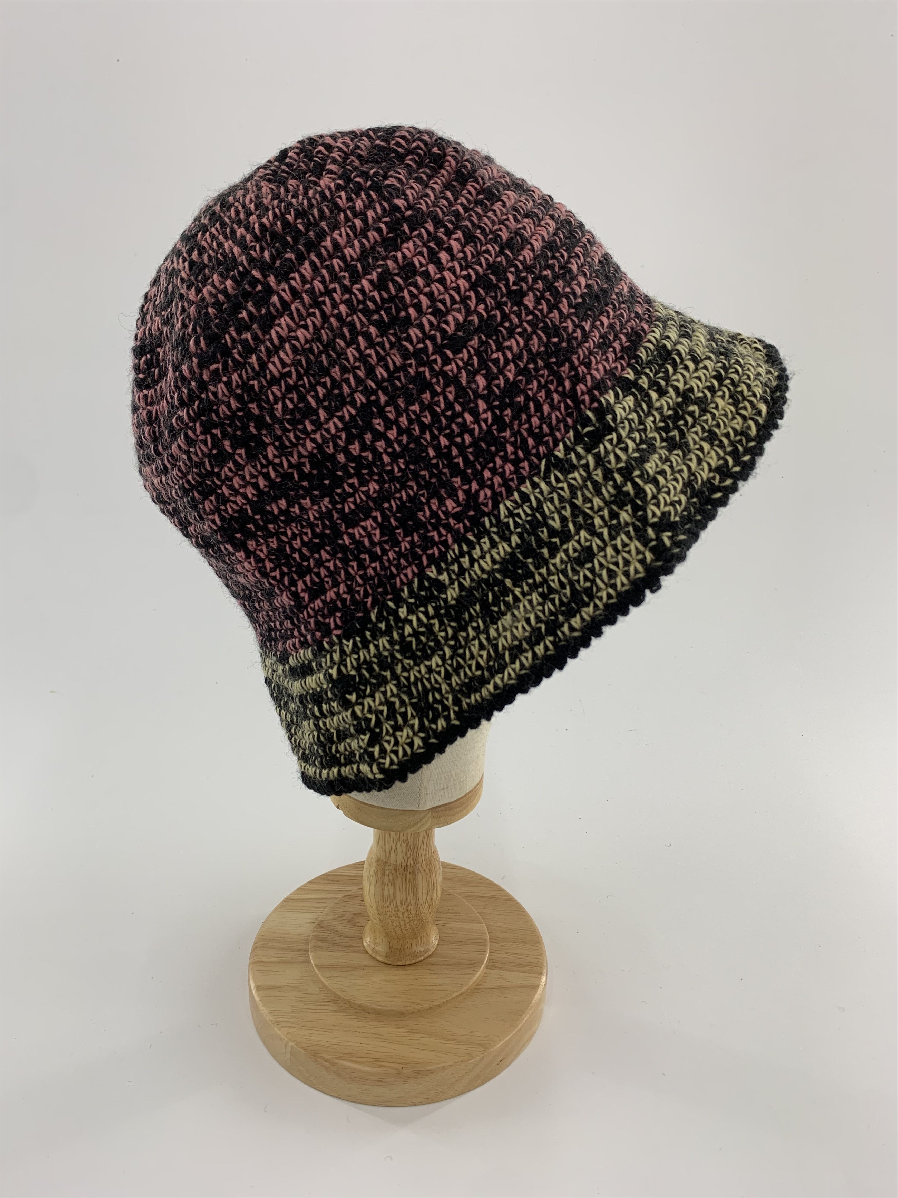 Other Unknown Knit Bucket Hat Multicolor - B3042 Size ONE SIZE - 4 Thumbnail