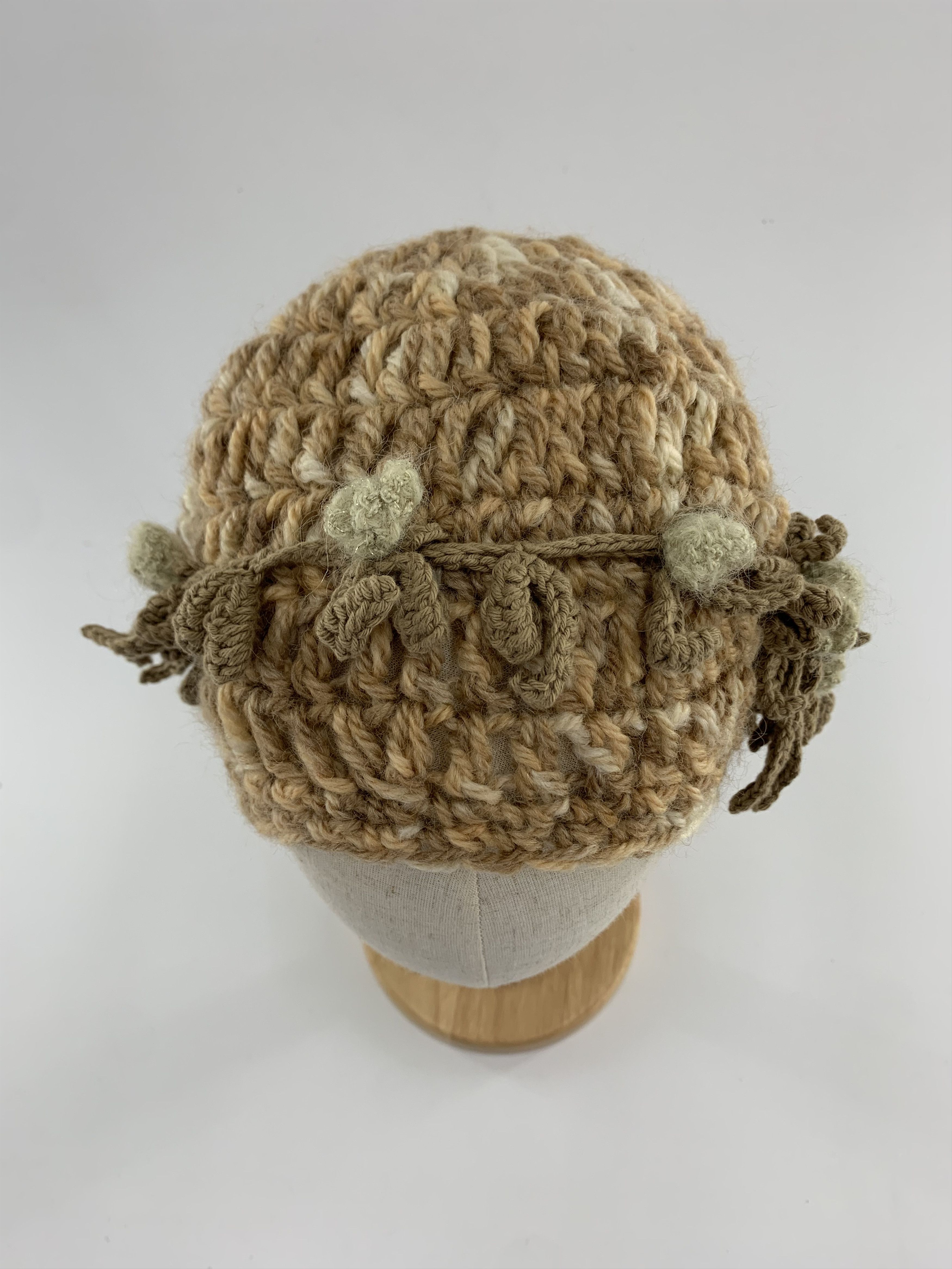 Handmade Handmade Knit Beanie Hats - B3032 Size ONE SIZE - 5 Thumbnail