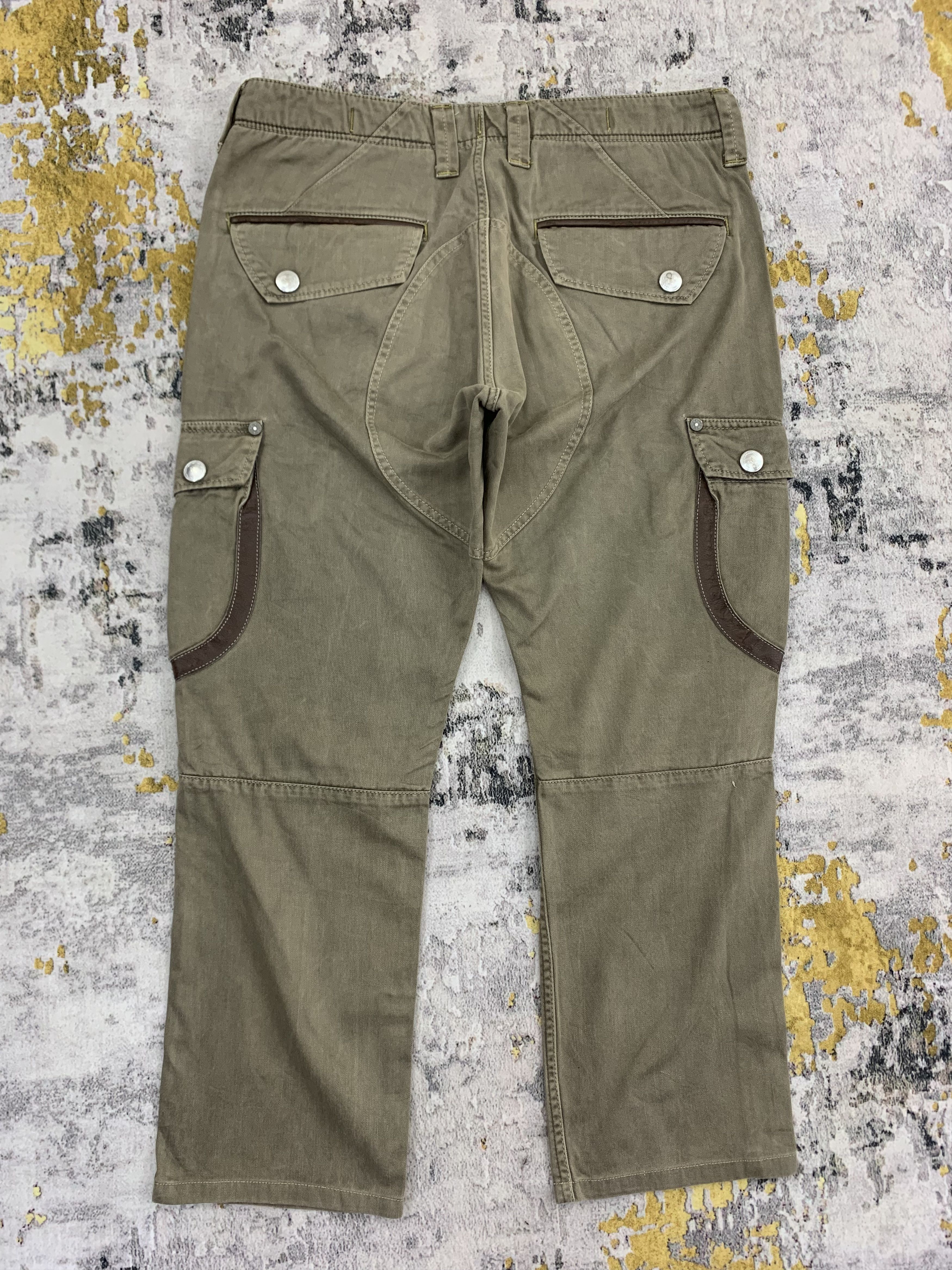 Edwin Edwin Cargo Pants Tactical Multipocket Military Size US 35 - 3 Thumbnail