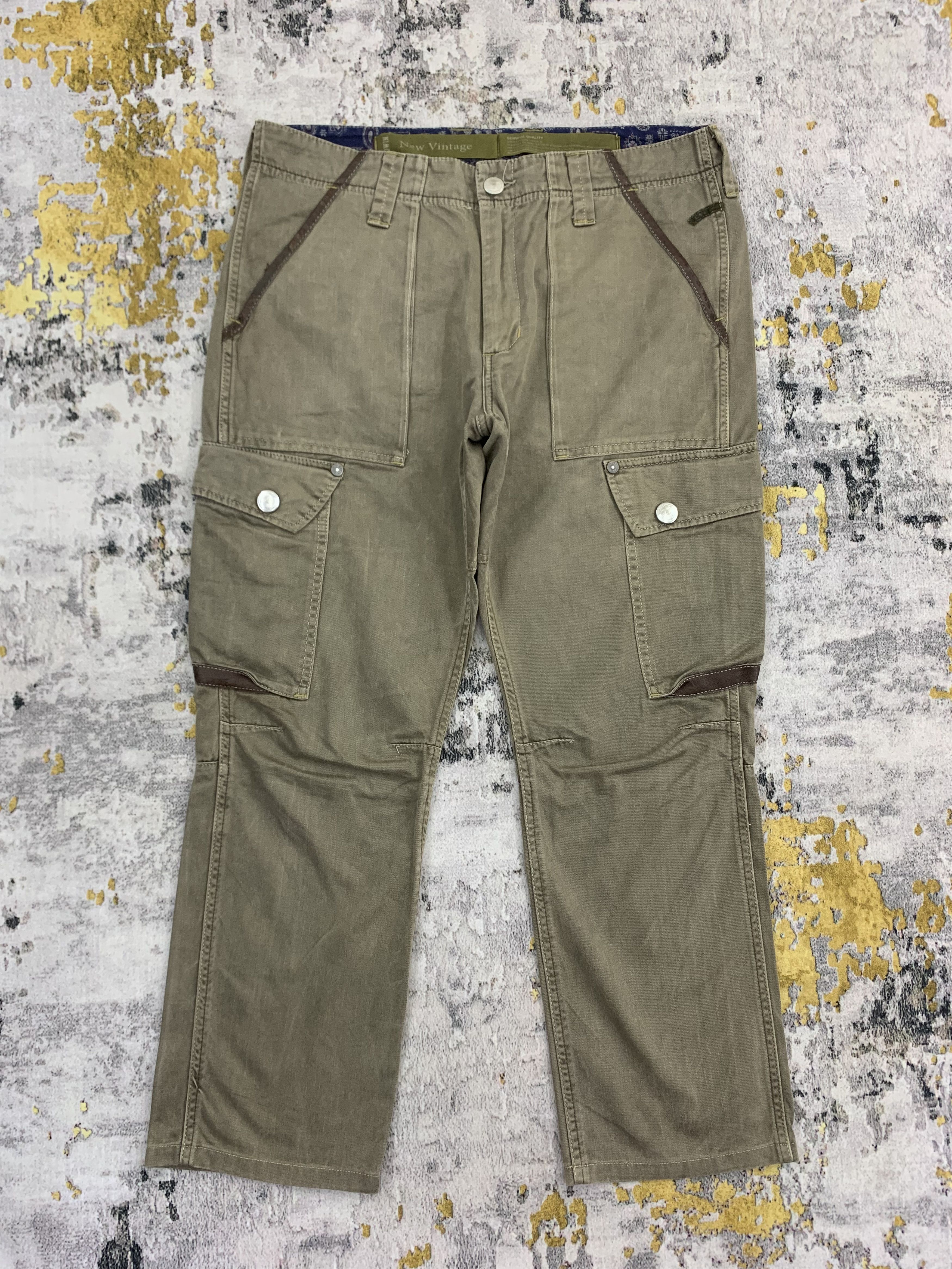 Edwin Edwin Cargo Pants Tactical Multipocket Military Size US 35 - 1 Thumbnail