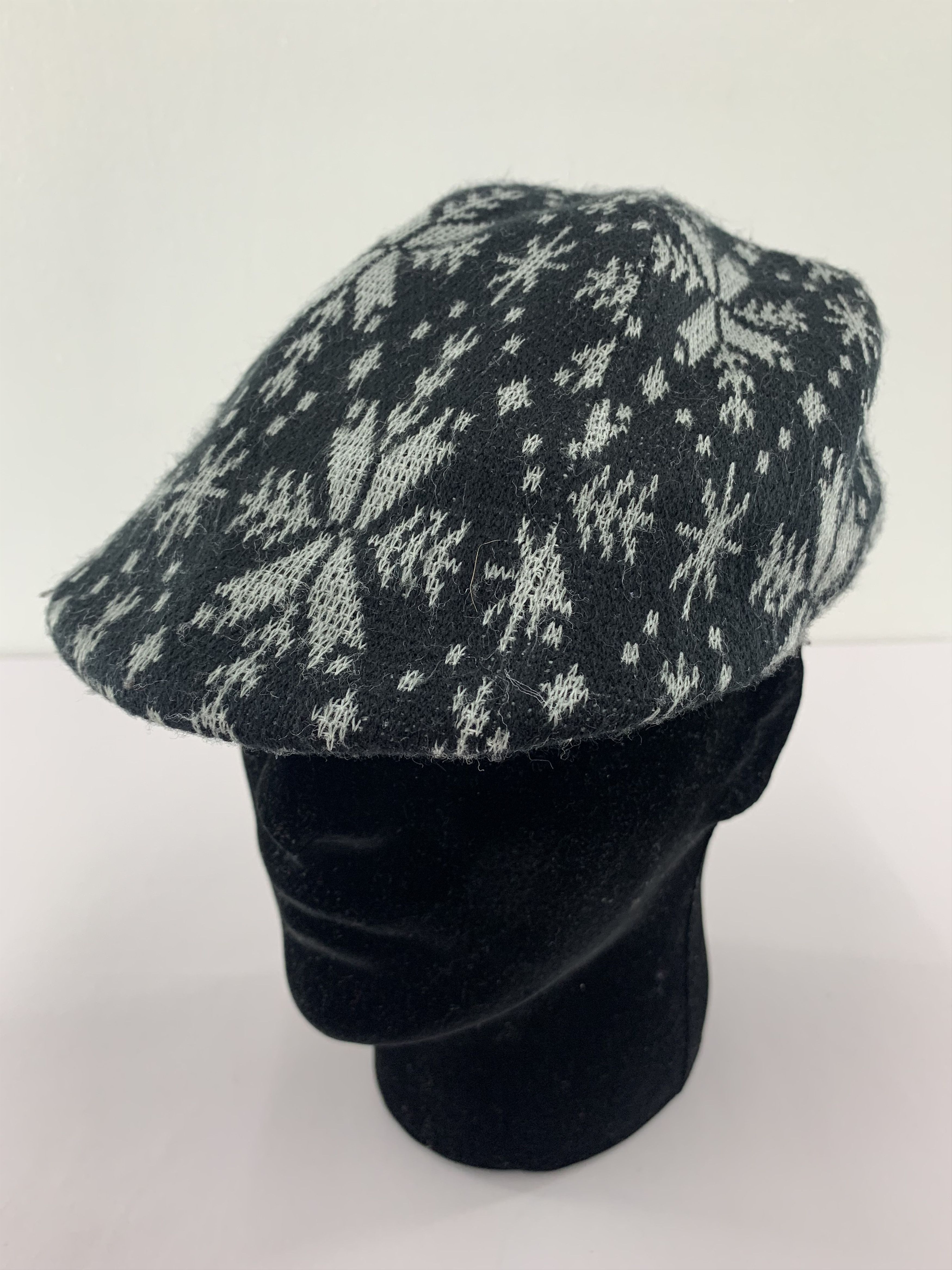Japanese Brand Vintage Newsboy Wool Nice Design - S1055 Size ONE SIZE - 3 Thumbnail